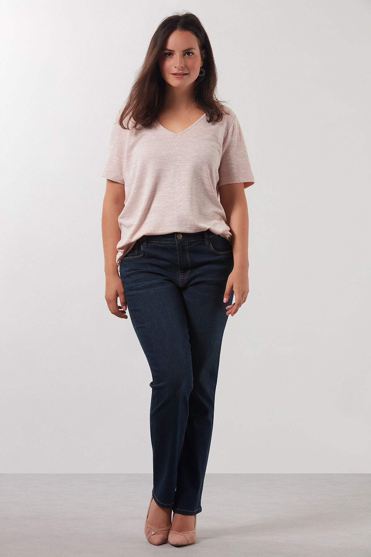 Bootcut jeans VIOLET image number 4