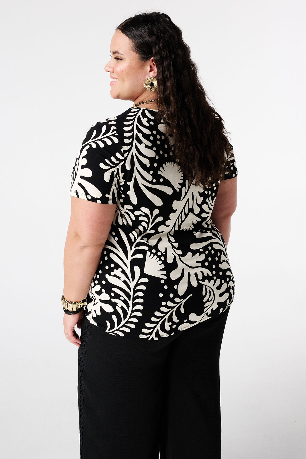 T-shirt met print image number 3