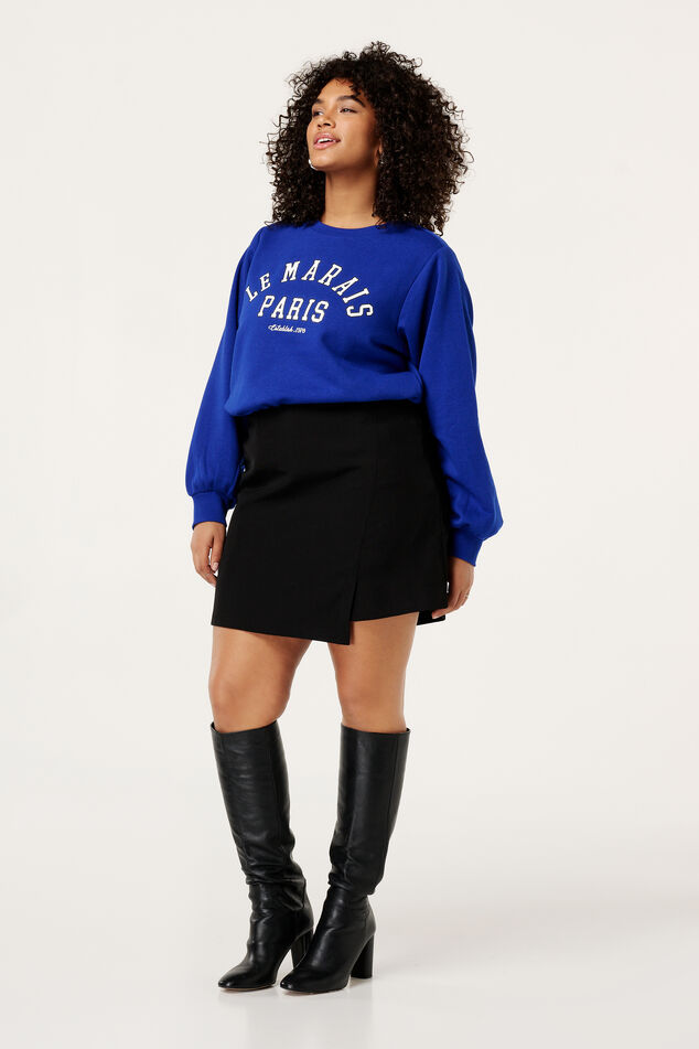 Skort met overslag image number 0