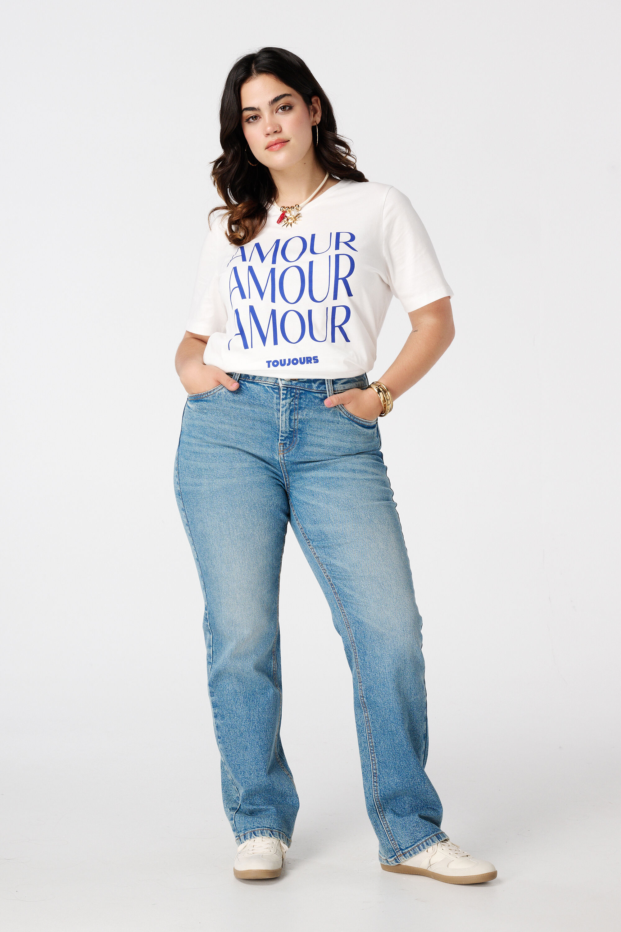 T-shirt met print image number 5