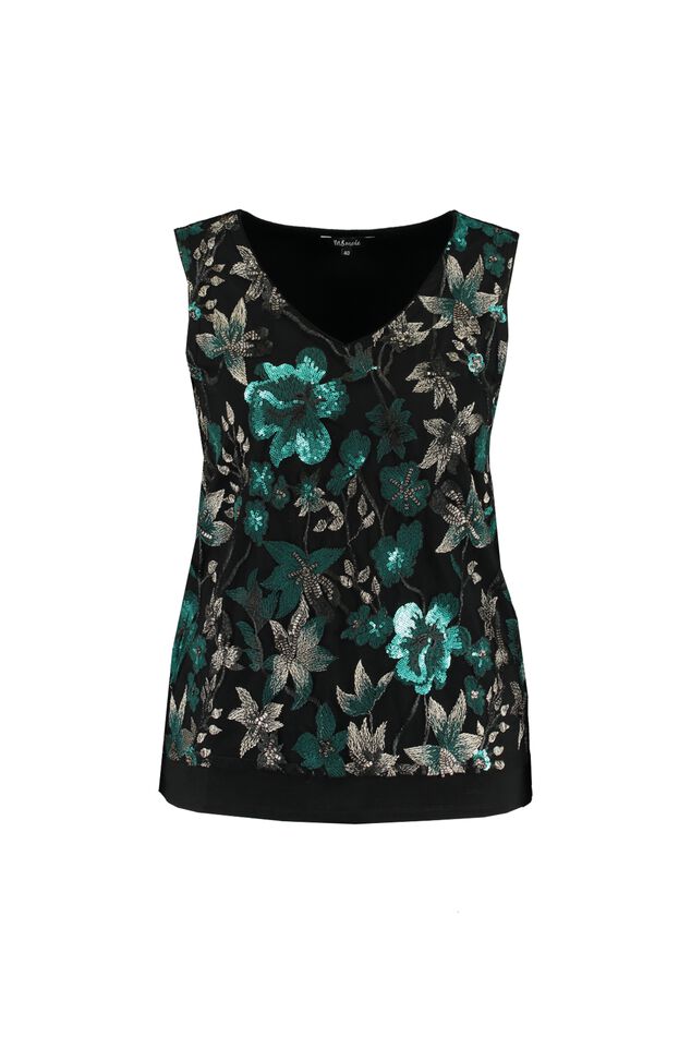 Top met embroidery image number 2