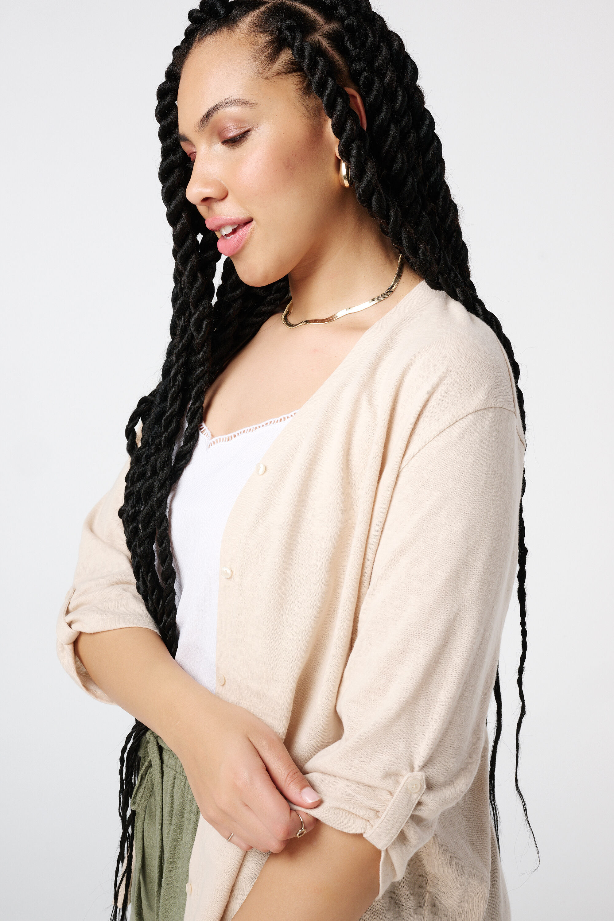 Top met knoopsluiting image number 4