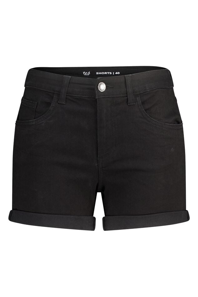 Denim shorts met stretch image number 1