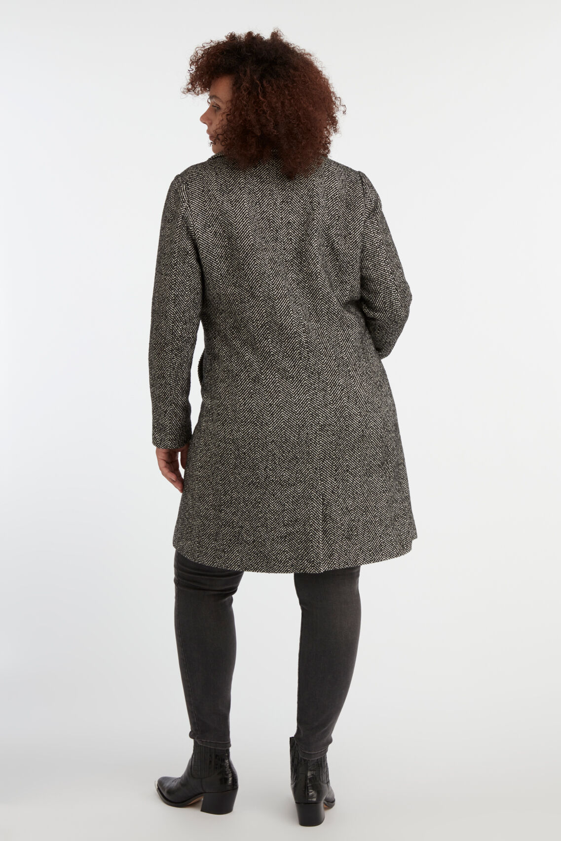 Stijlvolle jas met print image number 4