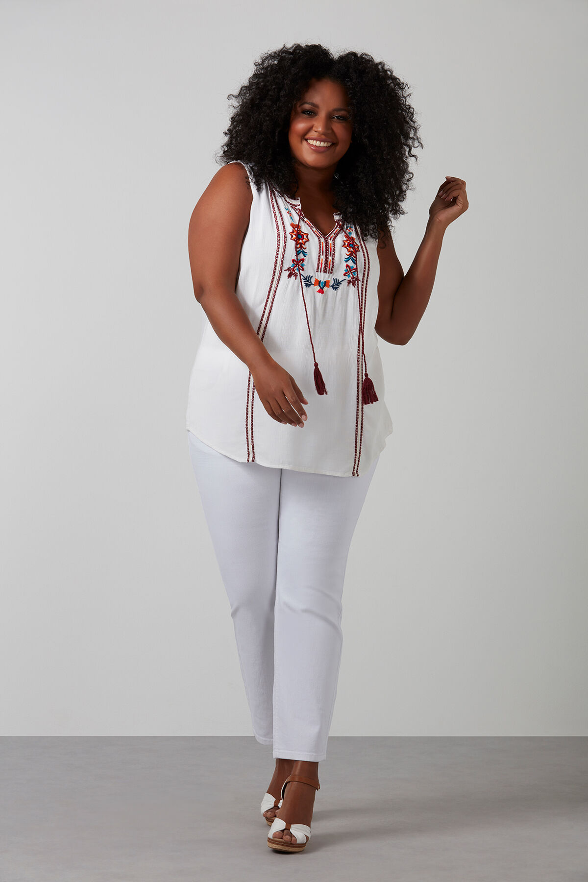 Mouwloze blouse image number 4