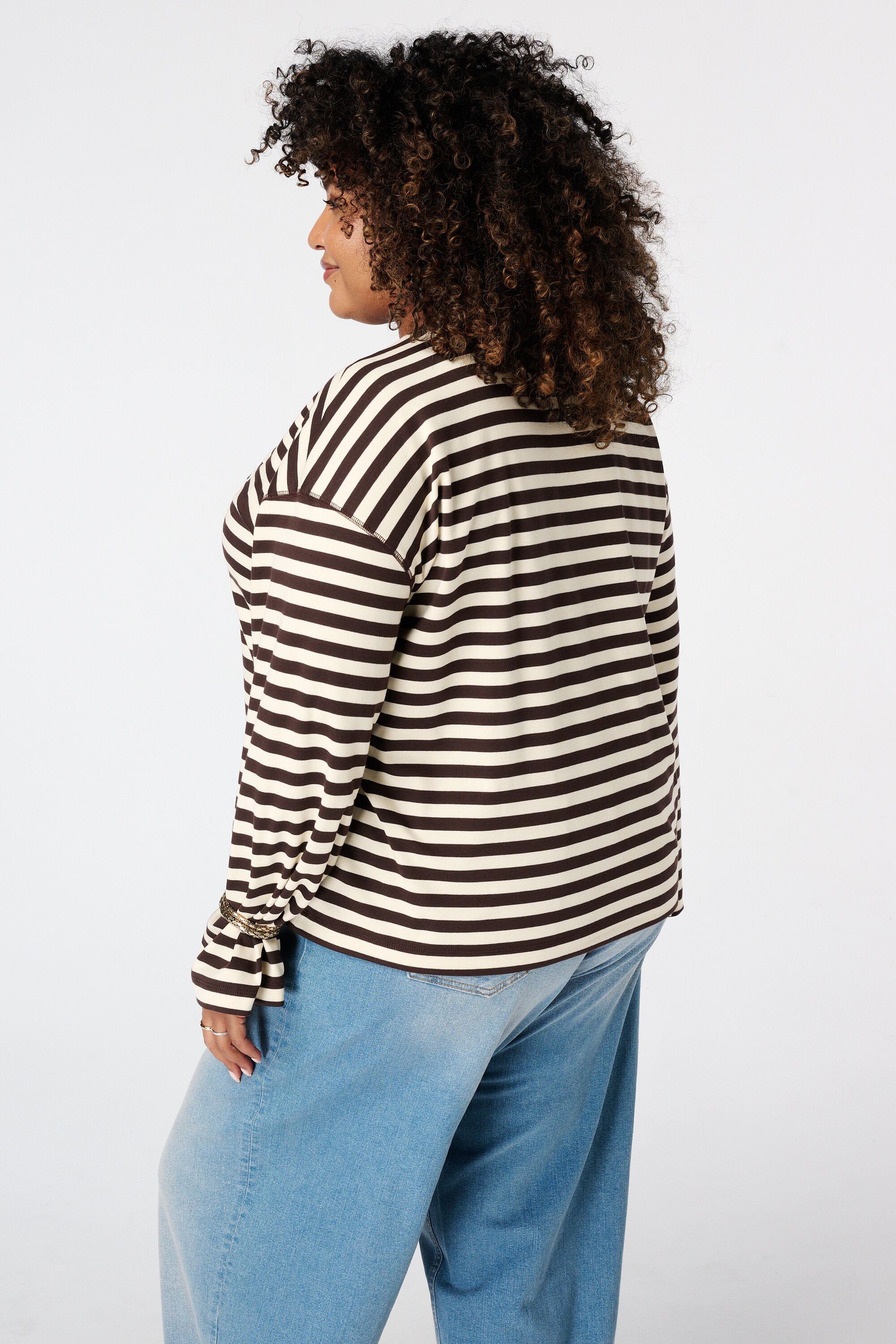 Gestreepte longsleeve image number 3