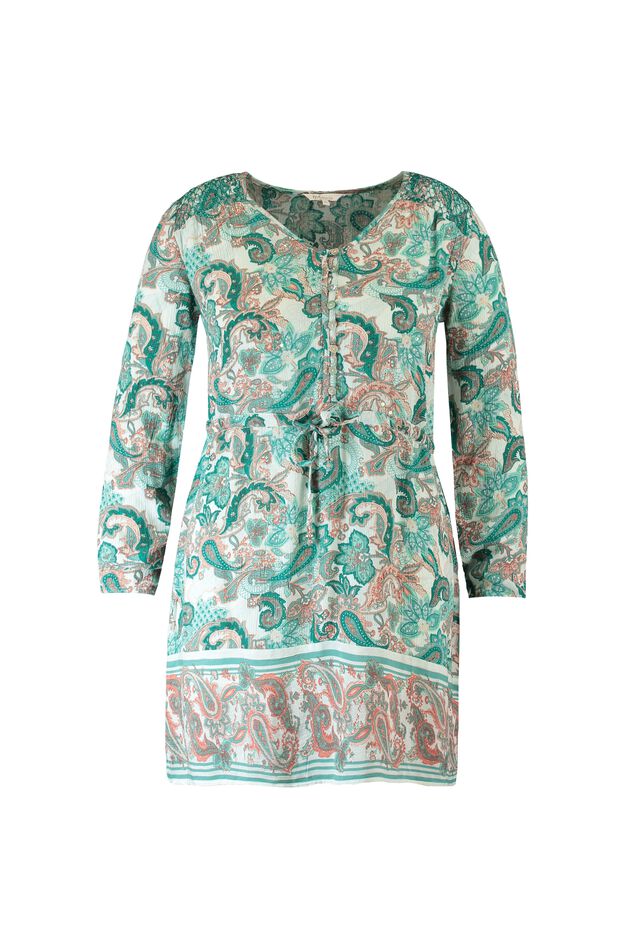 Tuniekblouse met paisley print image number 1