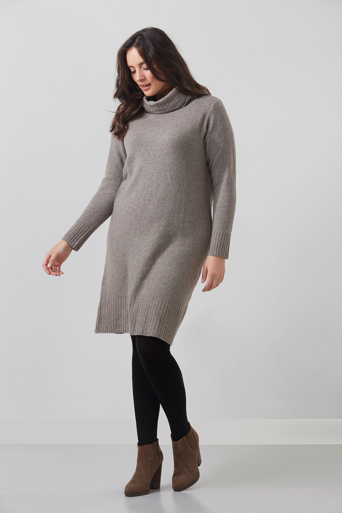 Dames Lange trui met col MS Mode