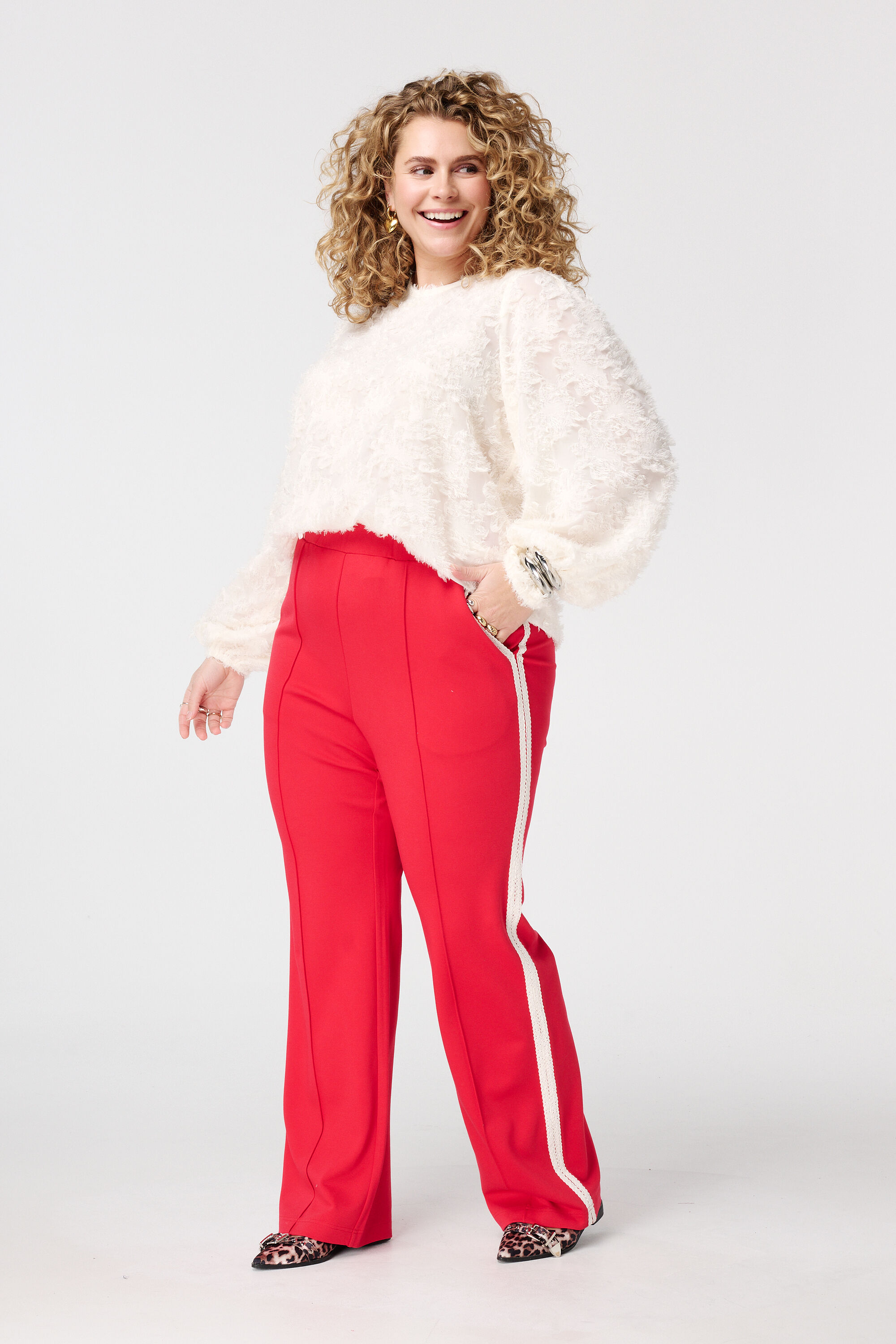 Blouse met structuur image number 5