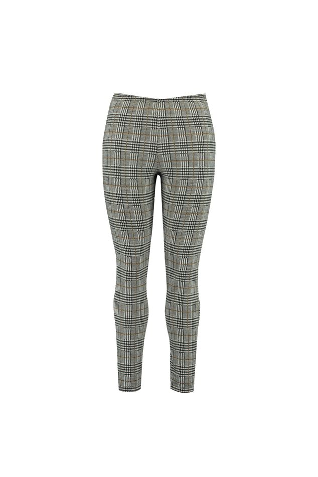 Geruite legging image number 1