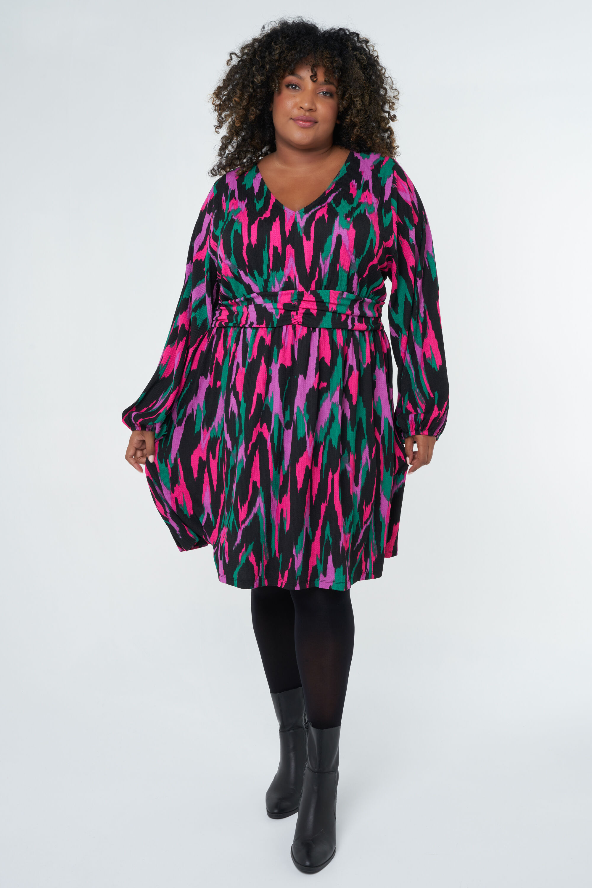 Jersey jurk image number 4