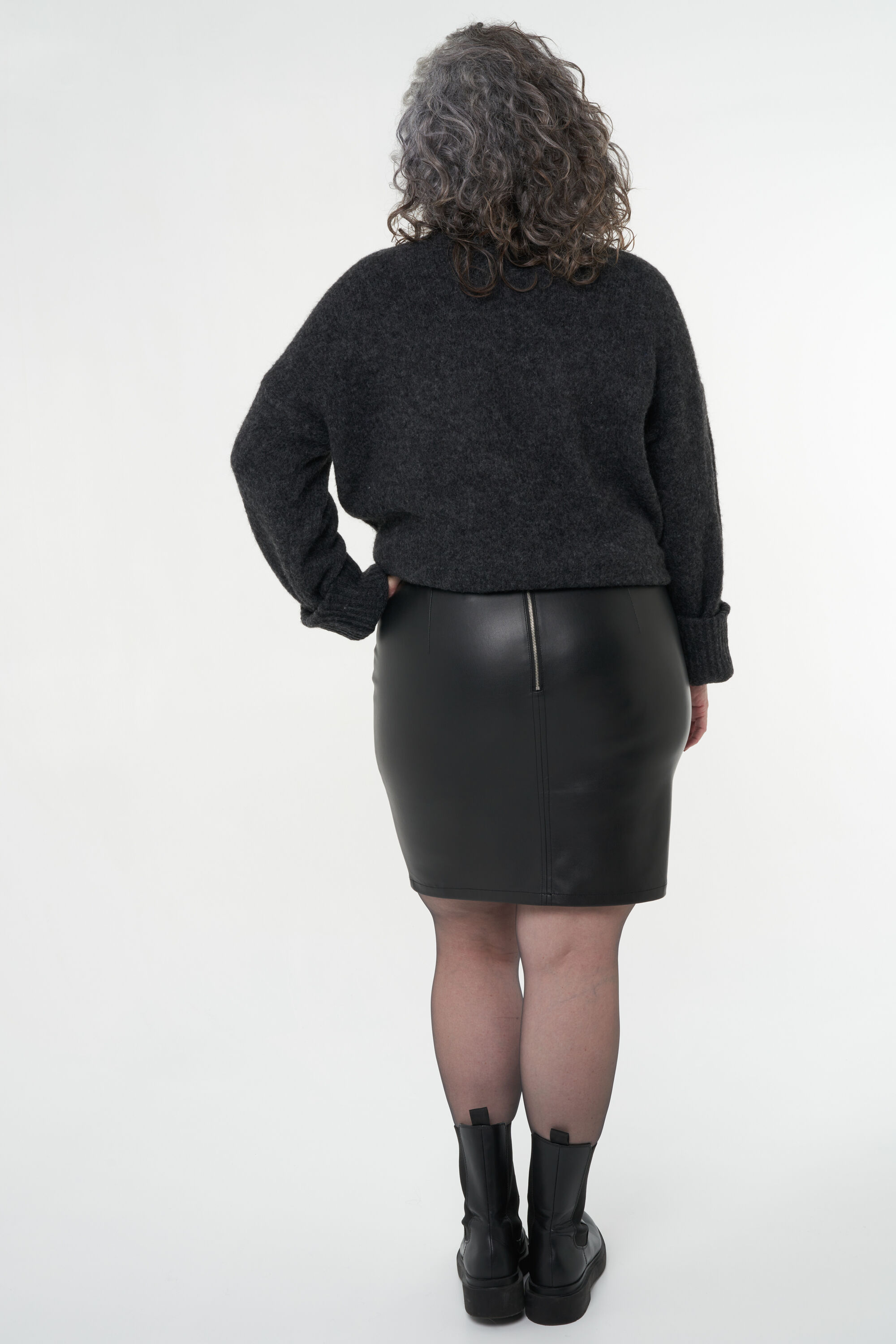 Imitatieleren rok image number 4