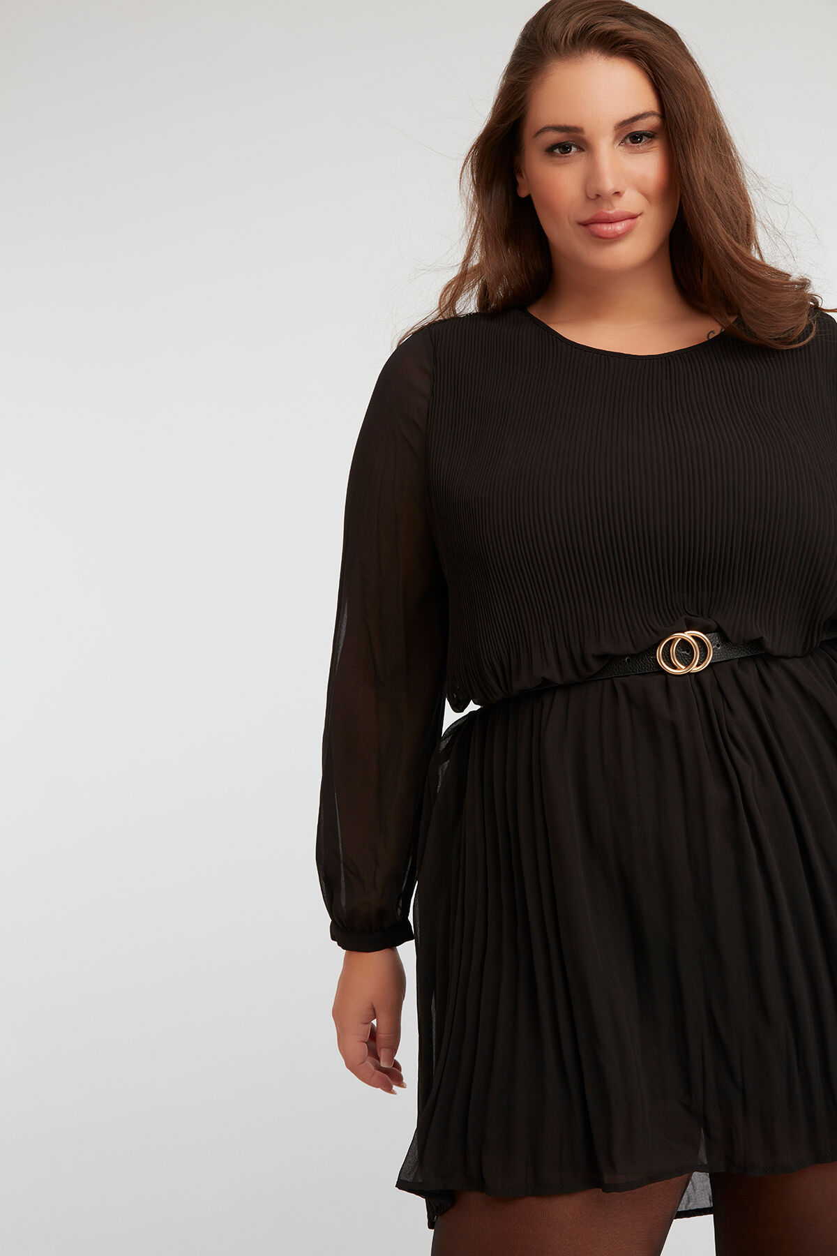 Pliss&eacute; jurkje  image number 5