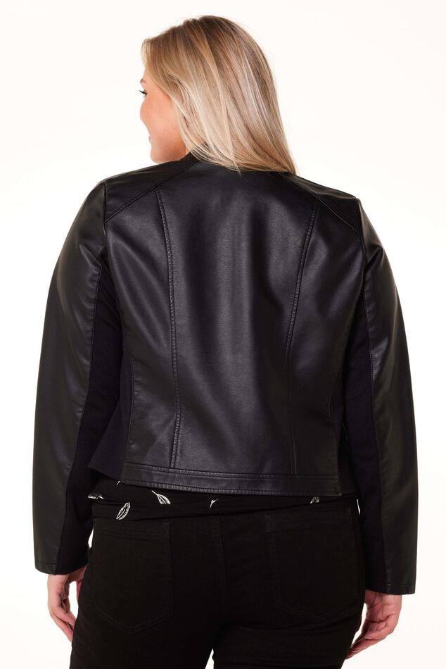 Imitatieleren jack  image number 3