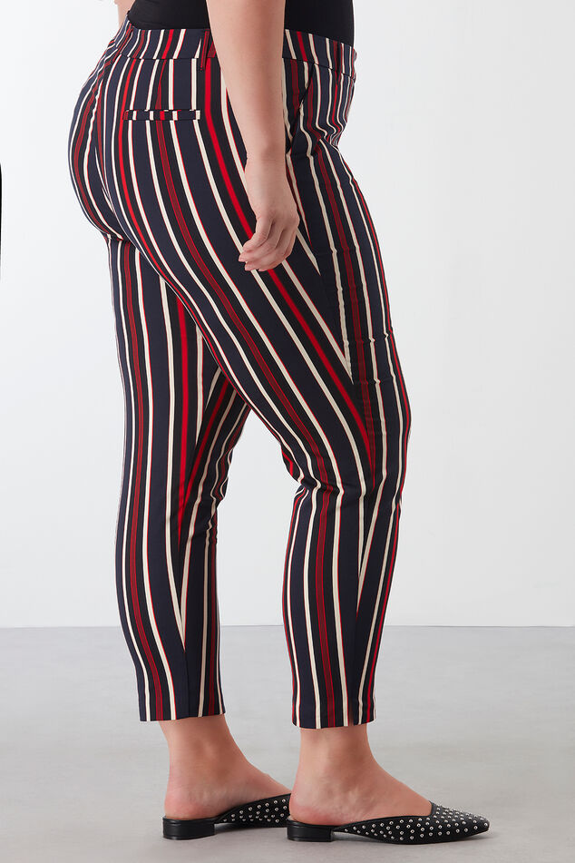 Gestreepte pantalon image number 3