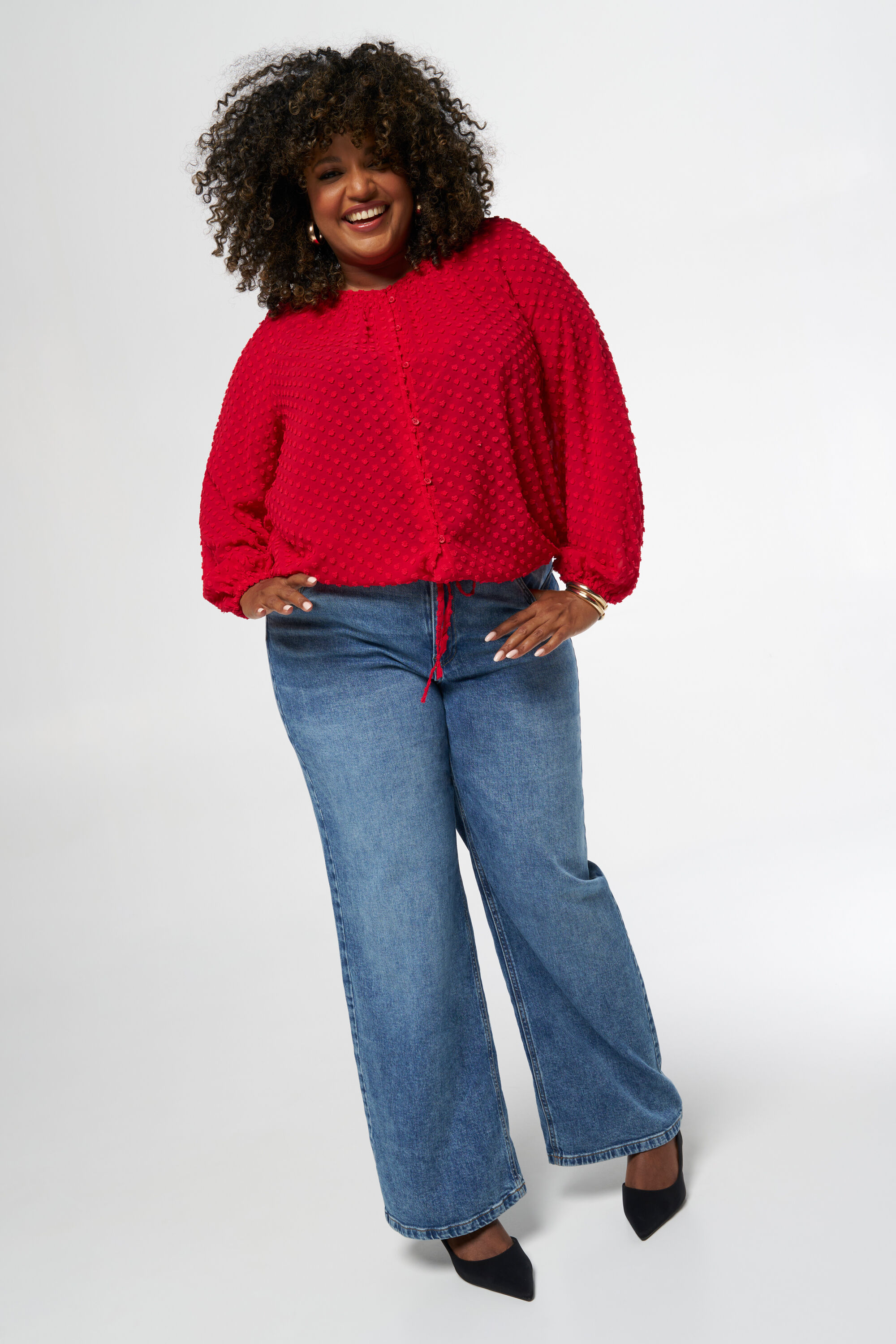 Blouse met structuur image number 5