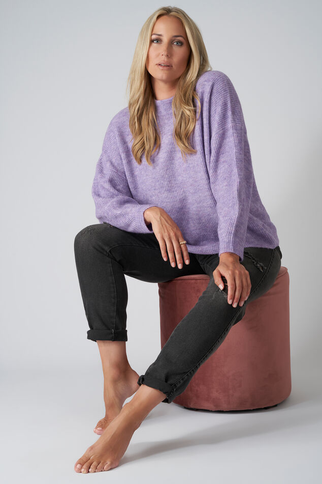 Grofgebreide trui image number 0