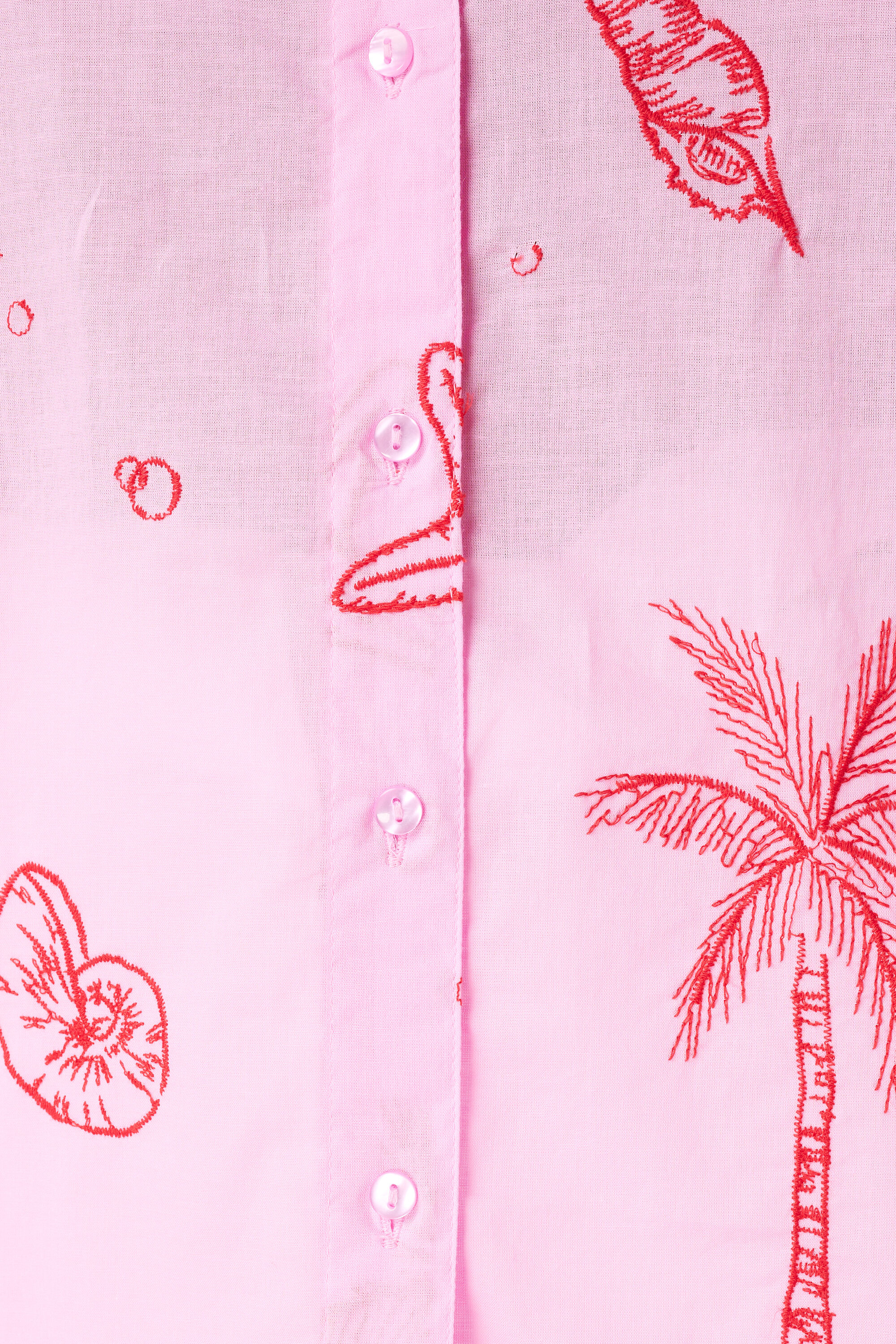 Blouse met tropische print image number 6