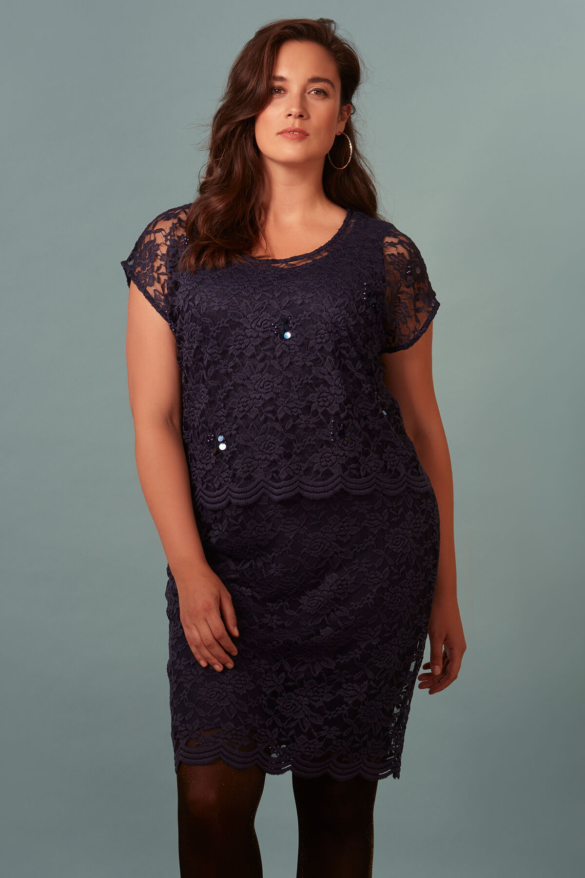 Kanten jurk image number 0