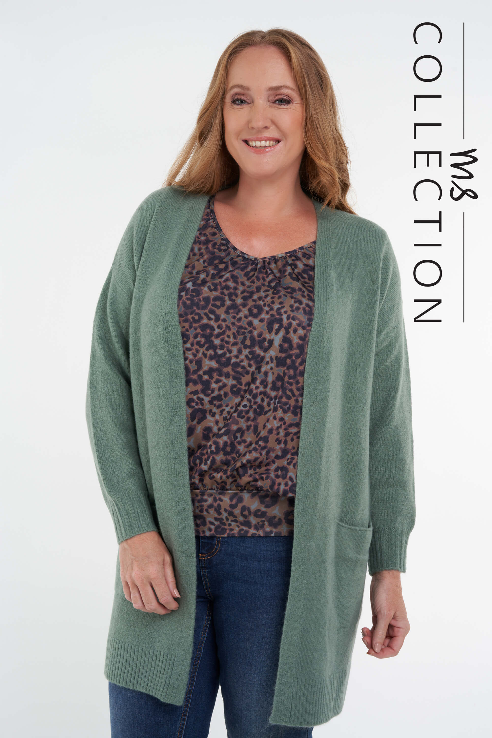 Dames Openvallend vest MS Mode