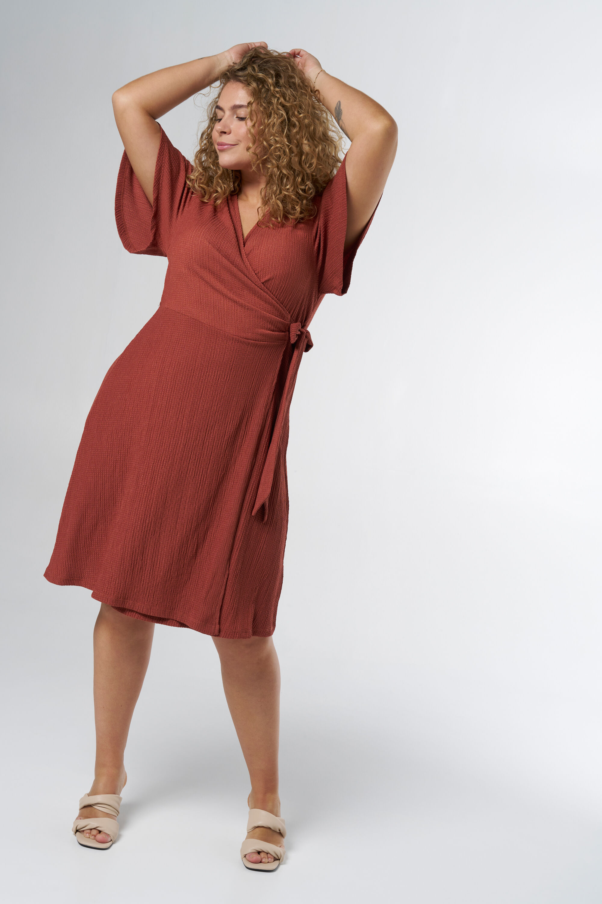 Halflange wikkeljurk image number 5