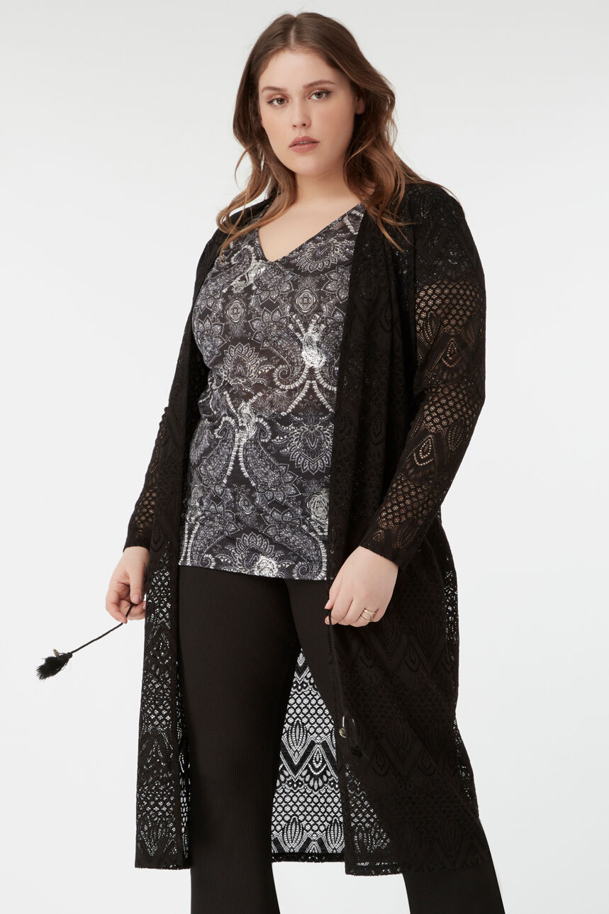 Lang kanten vest image number 6