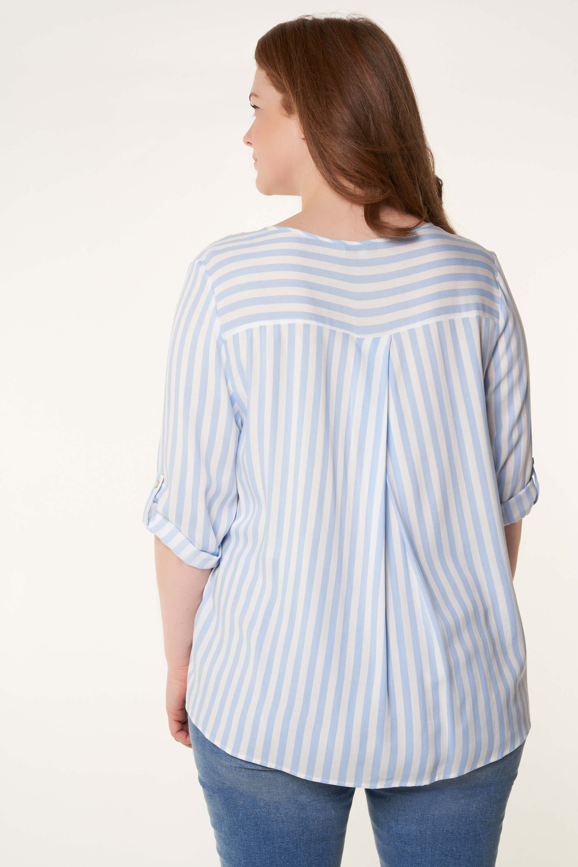 Blouse met v-hals image number 4