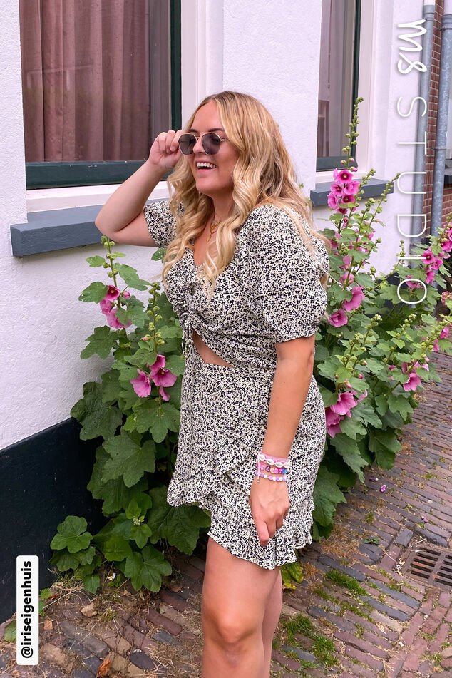 Skort met print image number 0