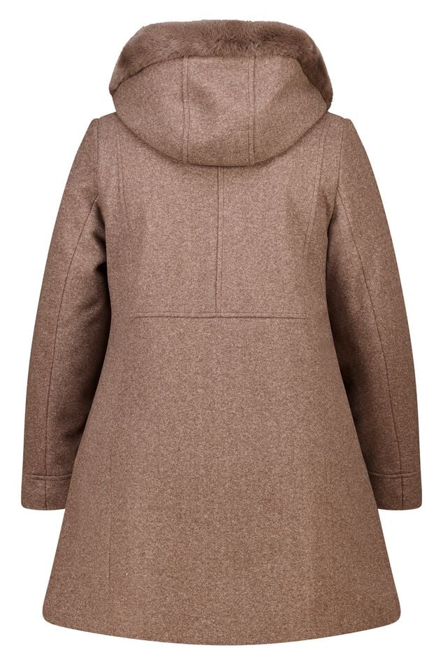 Gevoerde jas met ritssluiting image number 2