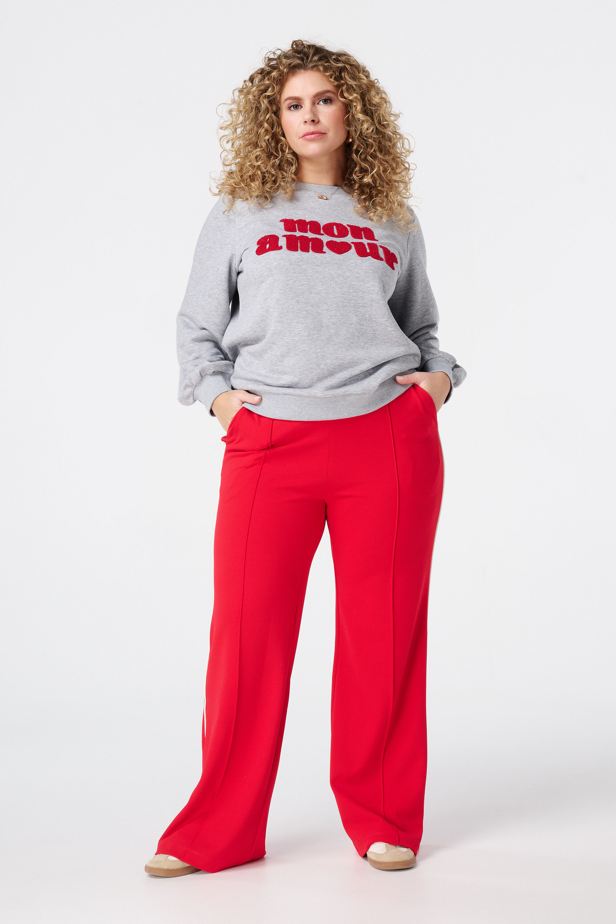 Sweater met tekst image number 5