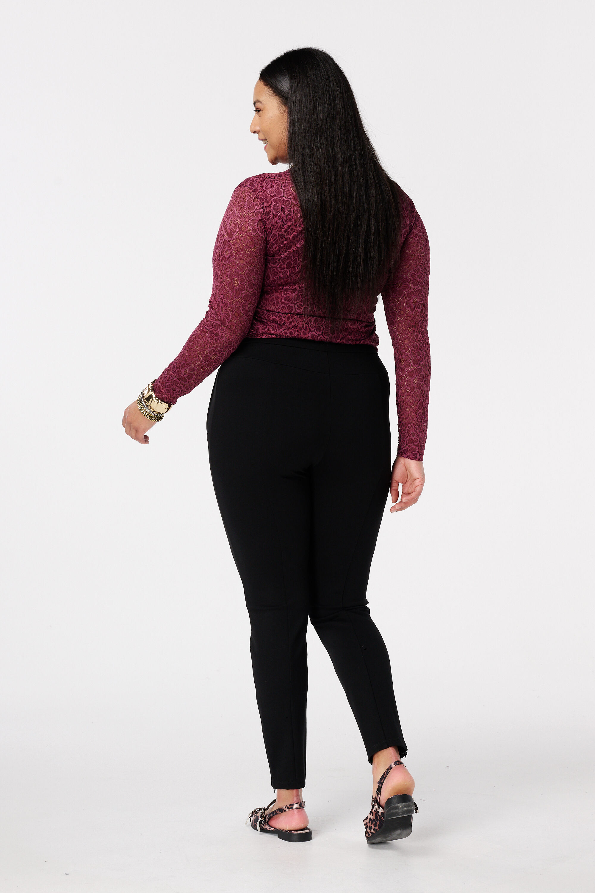 Tregging met ritsdetails image number 3