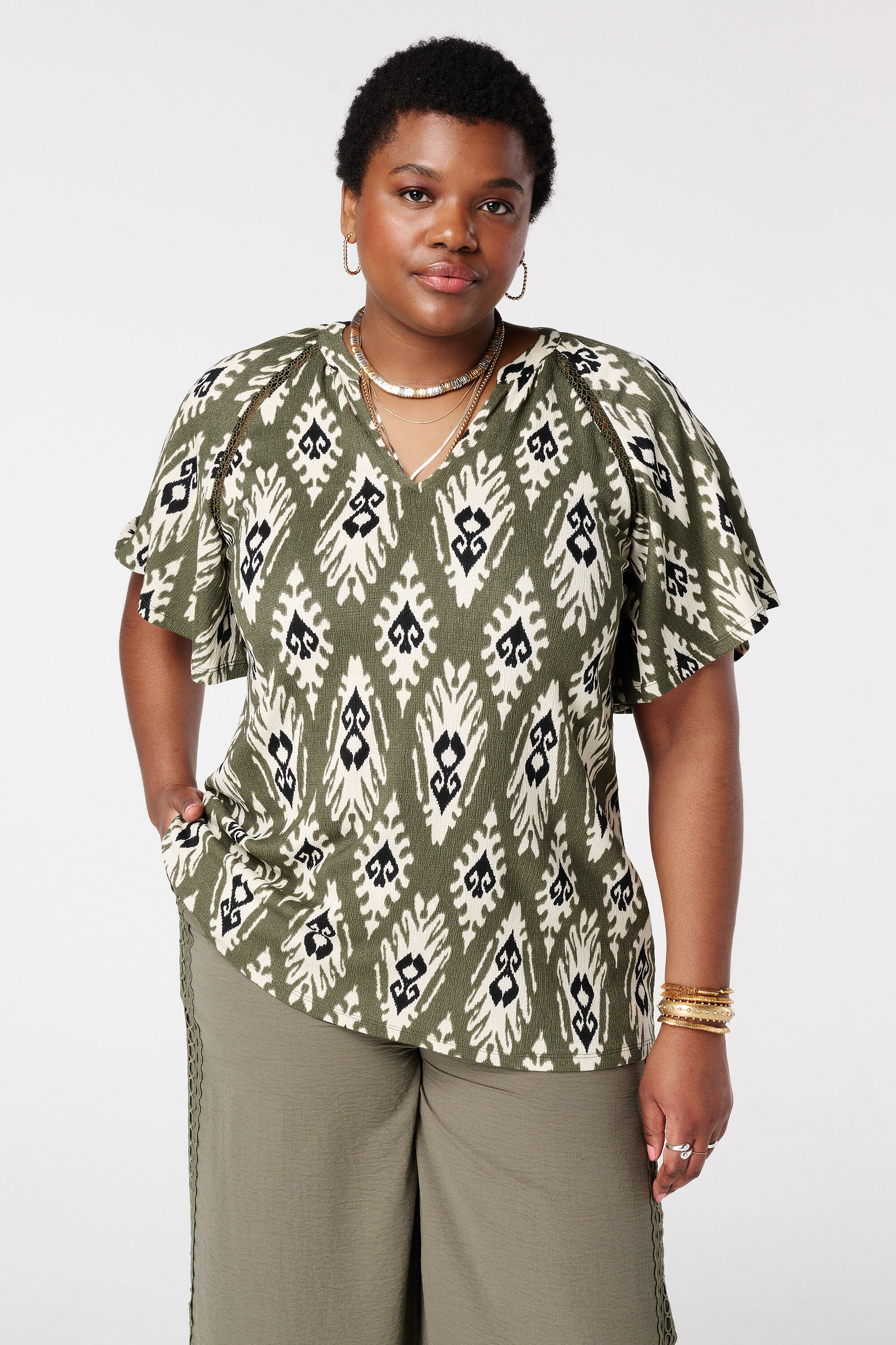 Top met vlindermouwen image number 0