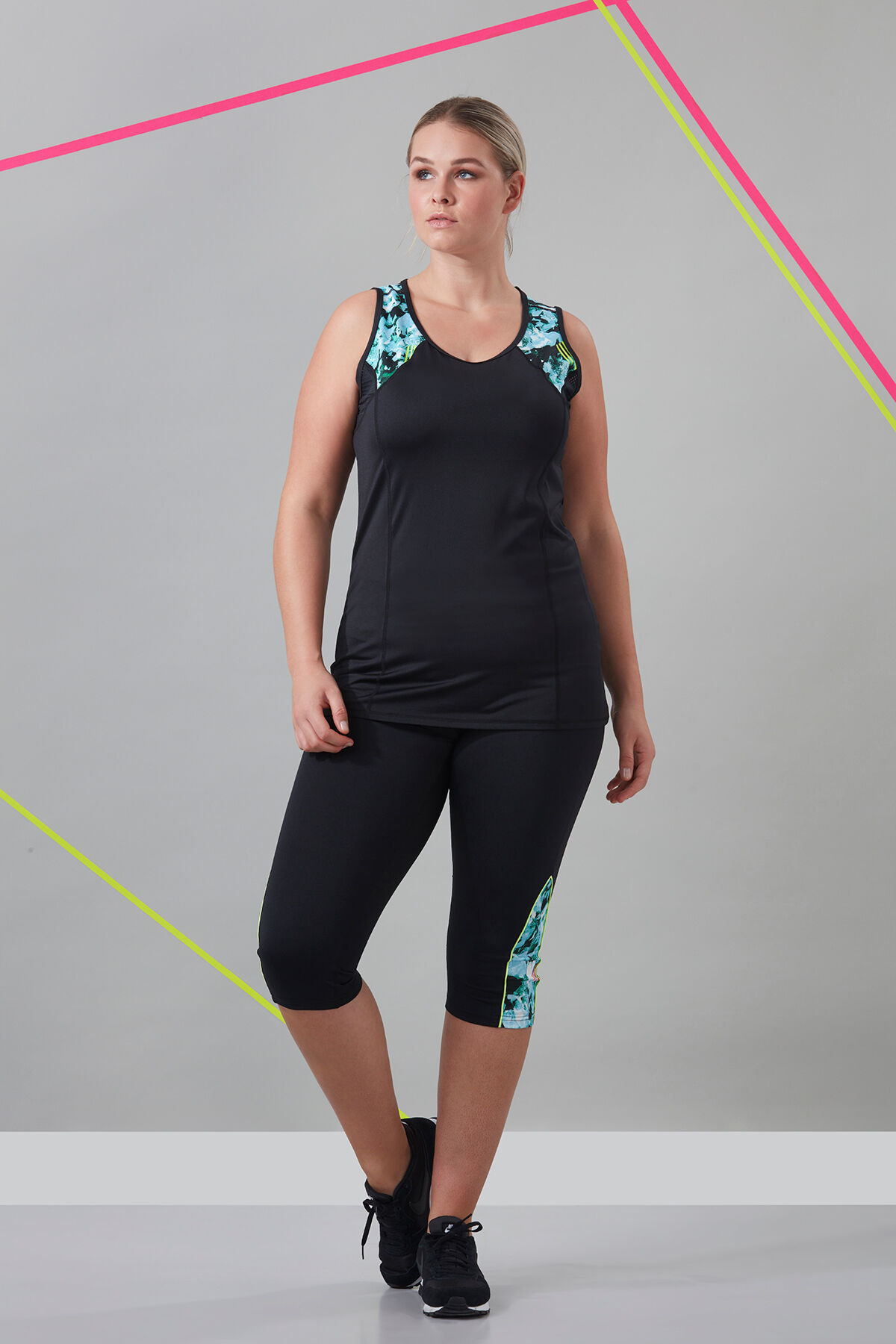 Sporttop met grafische print image number 5