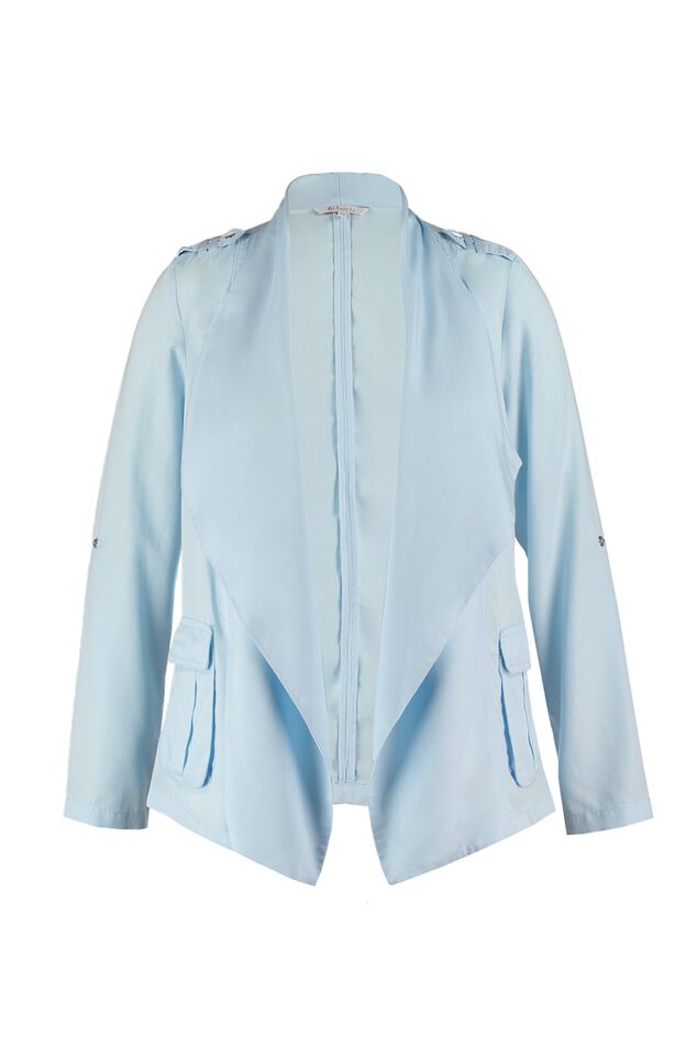 Gedrapeerde jas  image number 4