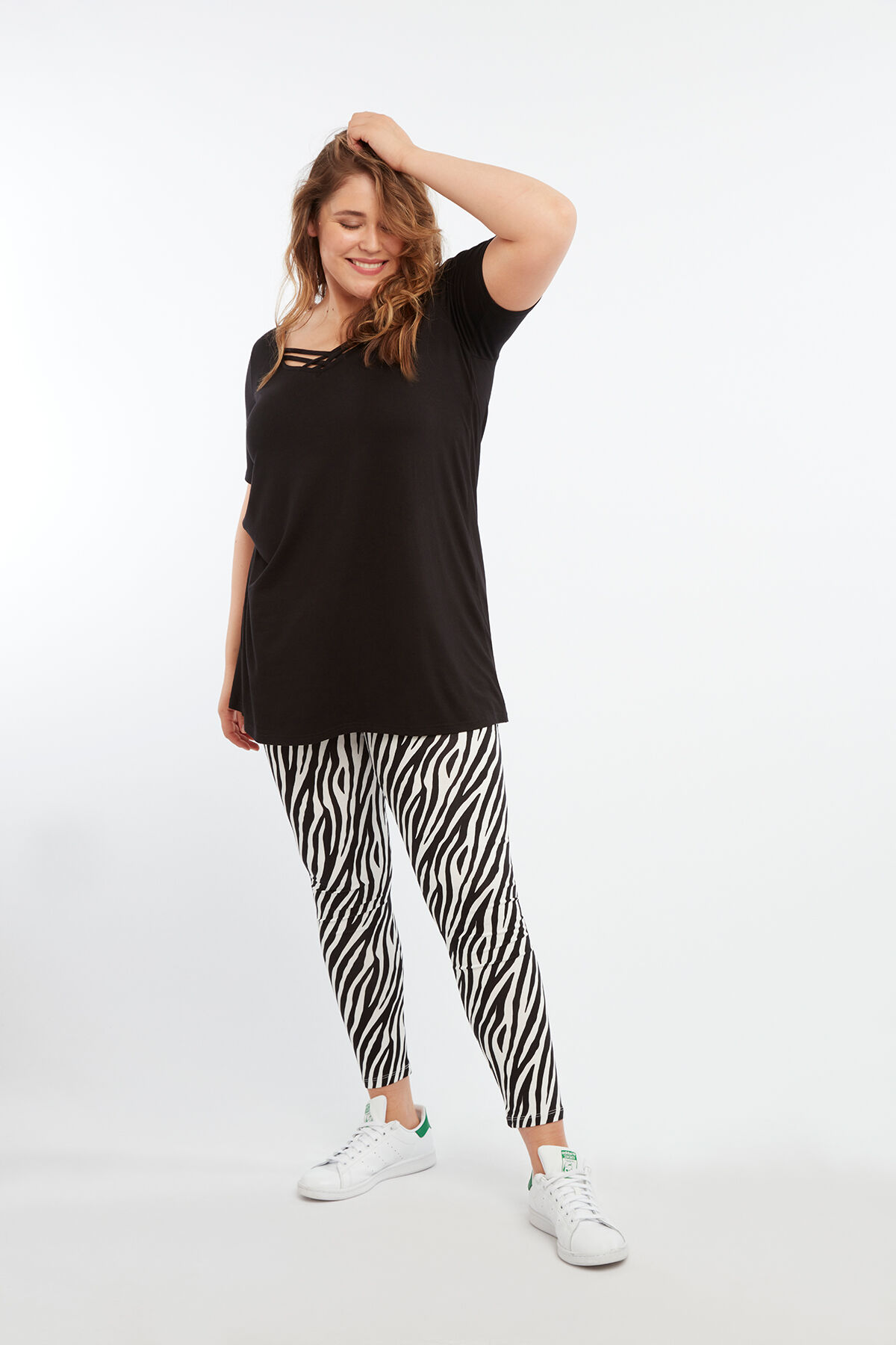 Legging met zebraprint image number 4