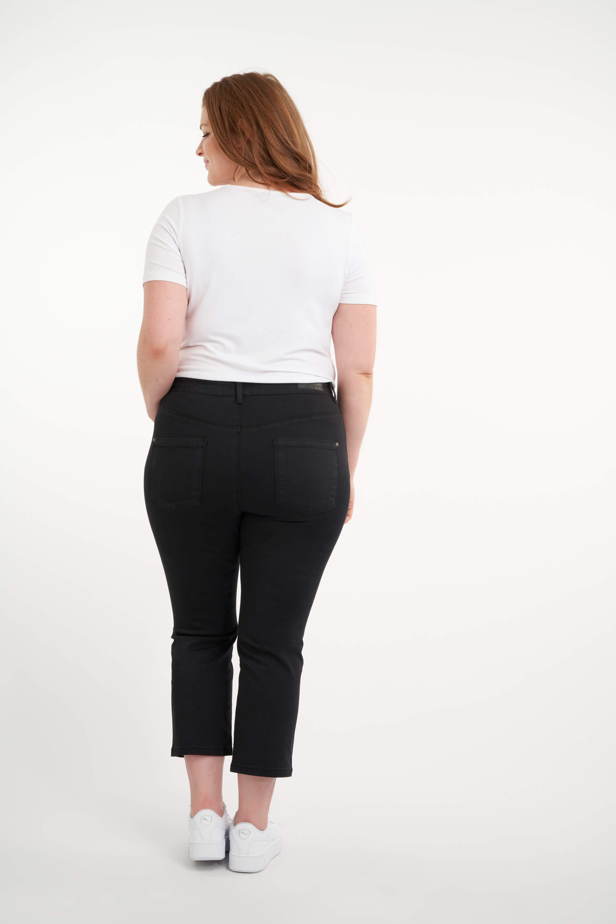 Slim leg 3/4 jeans SLIMS image number 3