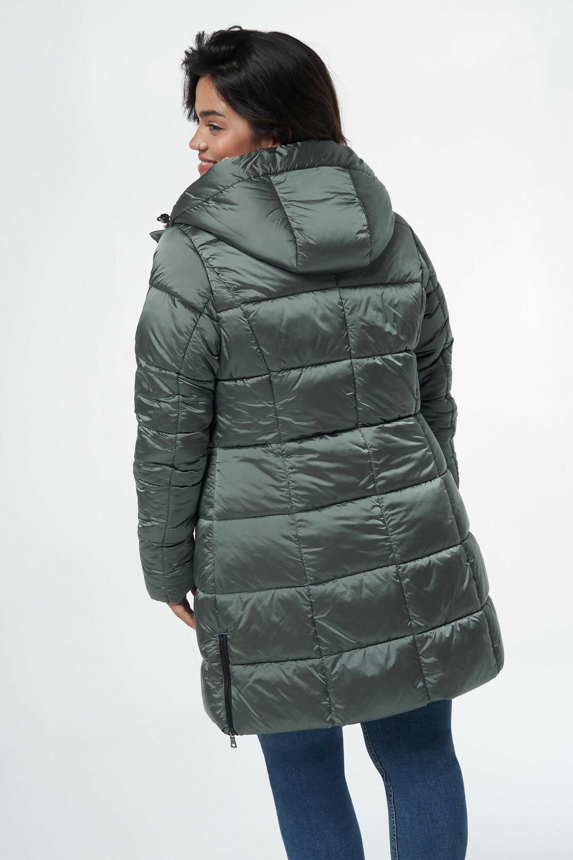 Licht gewatteerde jas image number 3