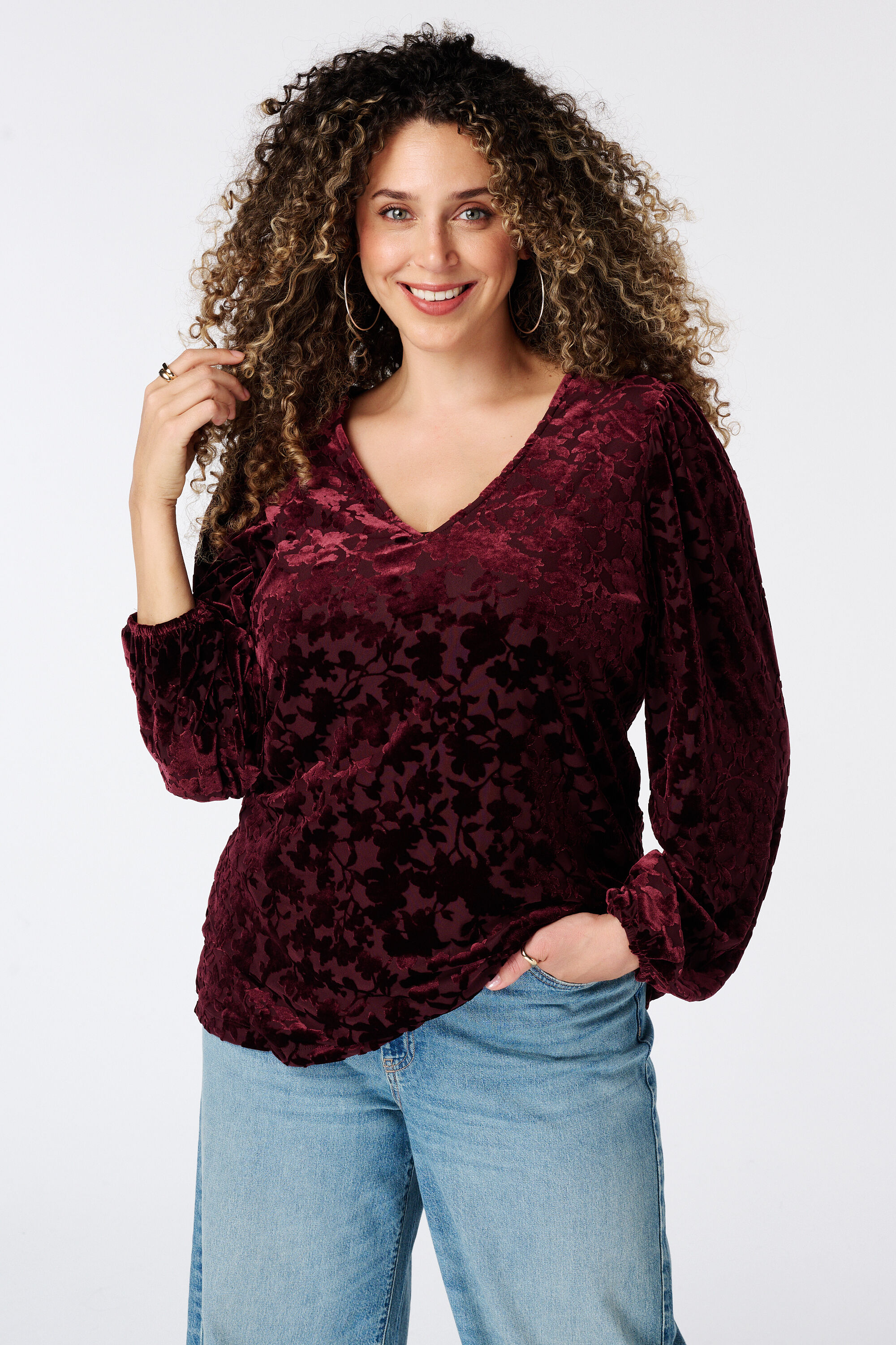 Velvet top