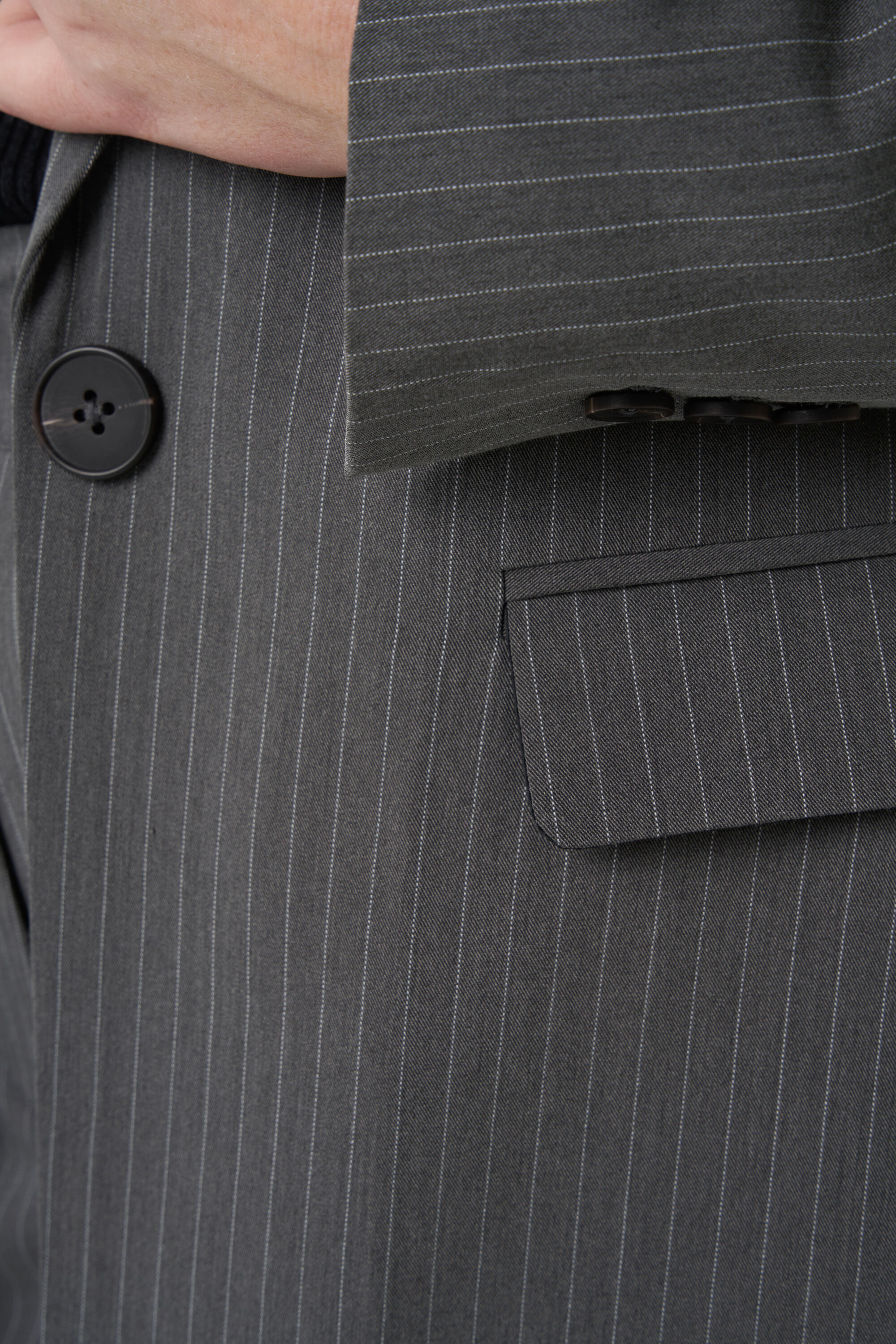 Blazer met krijtstrepen image number 5