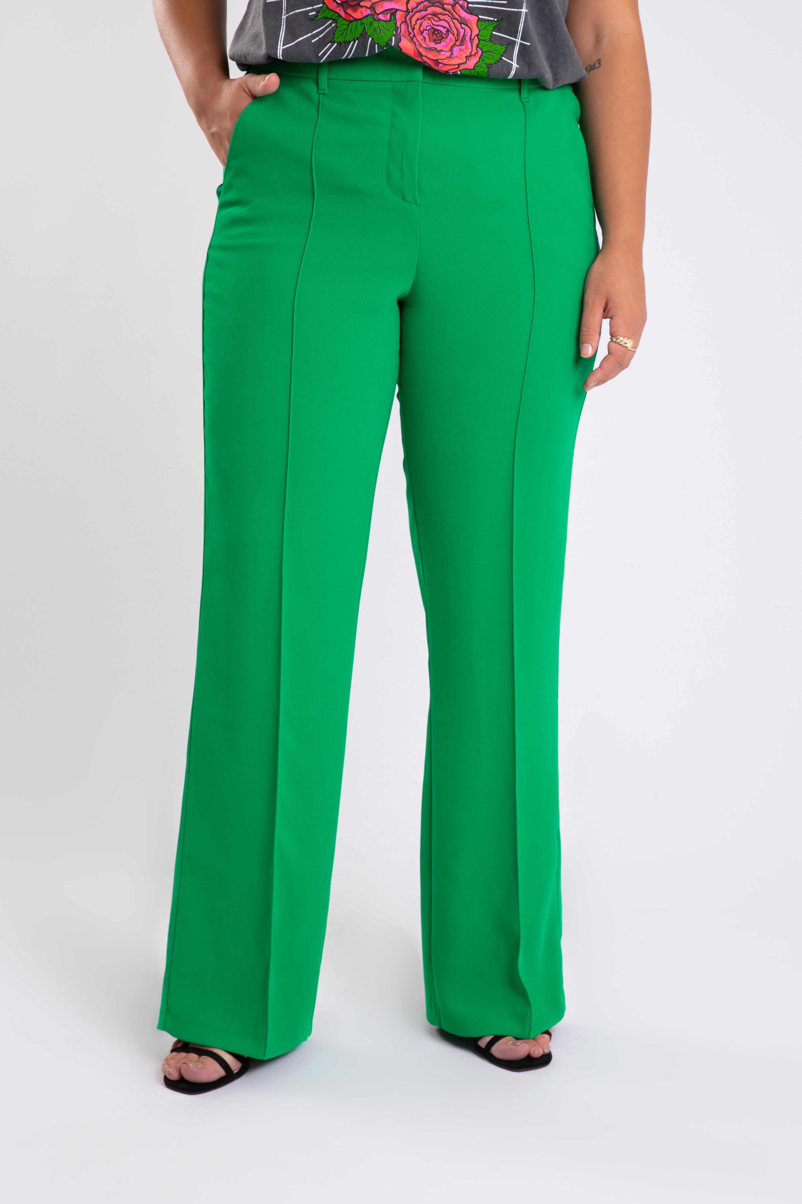 Pantalon met wijde pijpen image number 4