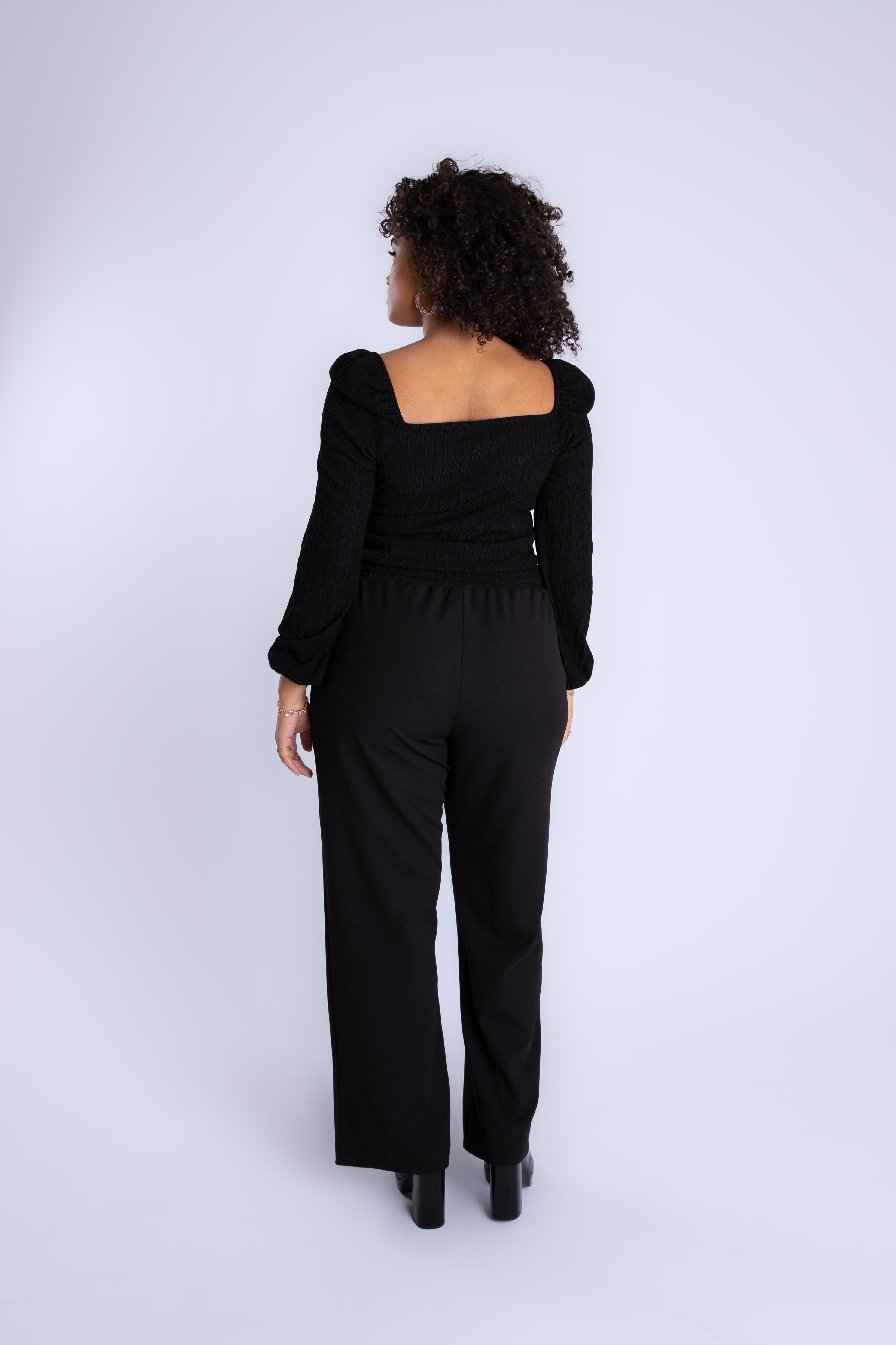 Top met rijgdetail  image number 4