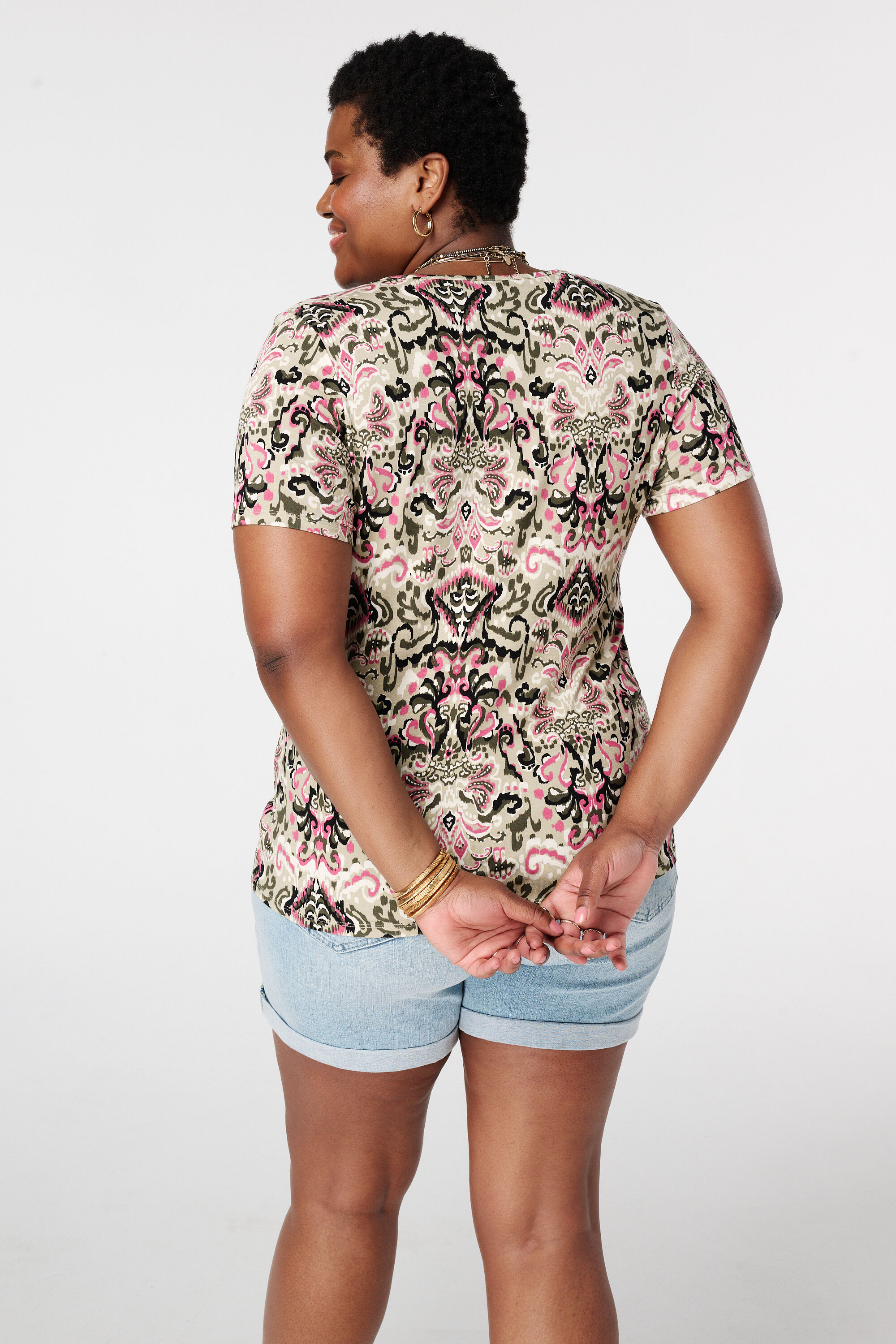 T-shirt met print image number 3