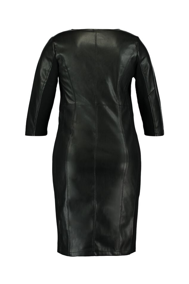 Jurk van imitatieleer    image number 2