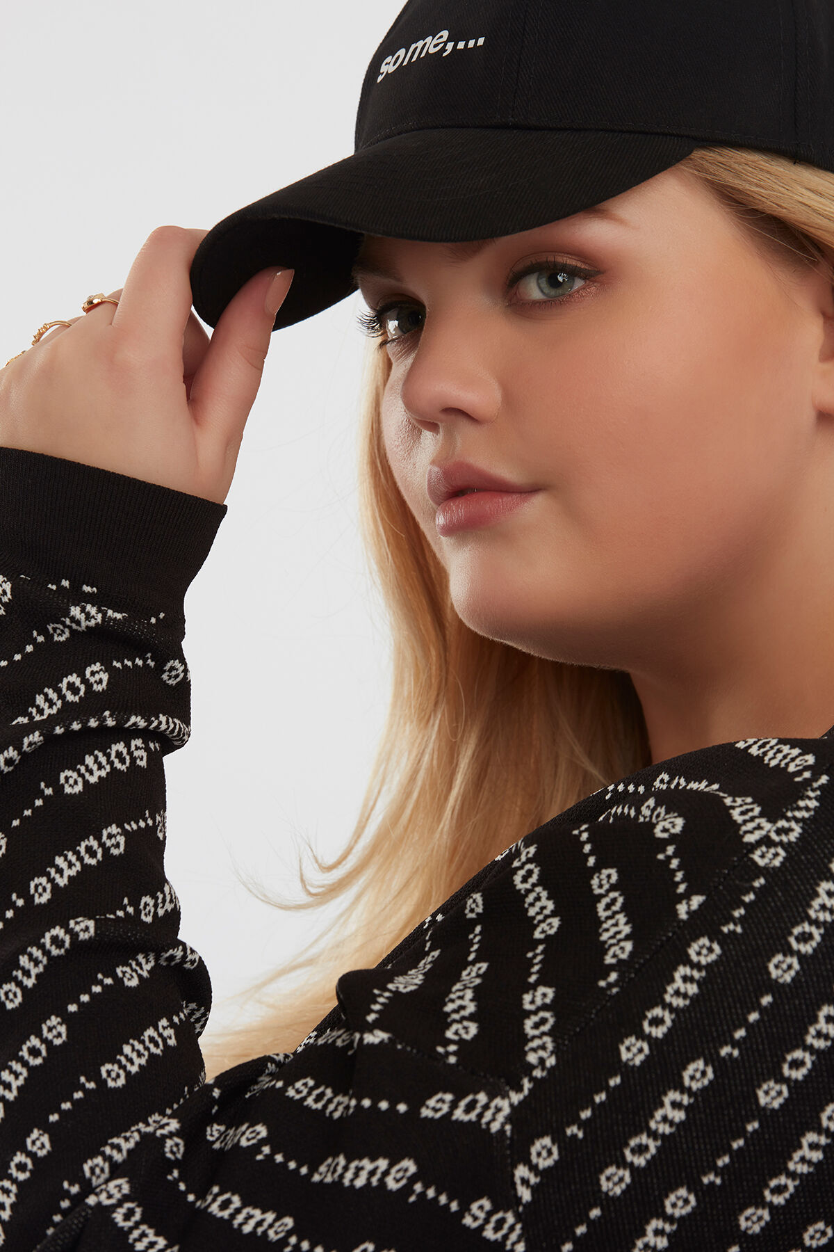 Trui met all-over logo print image number 5