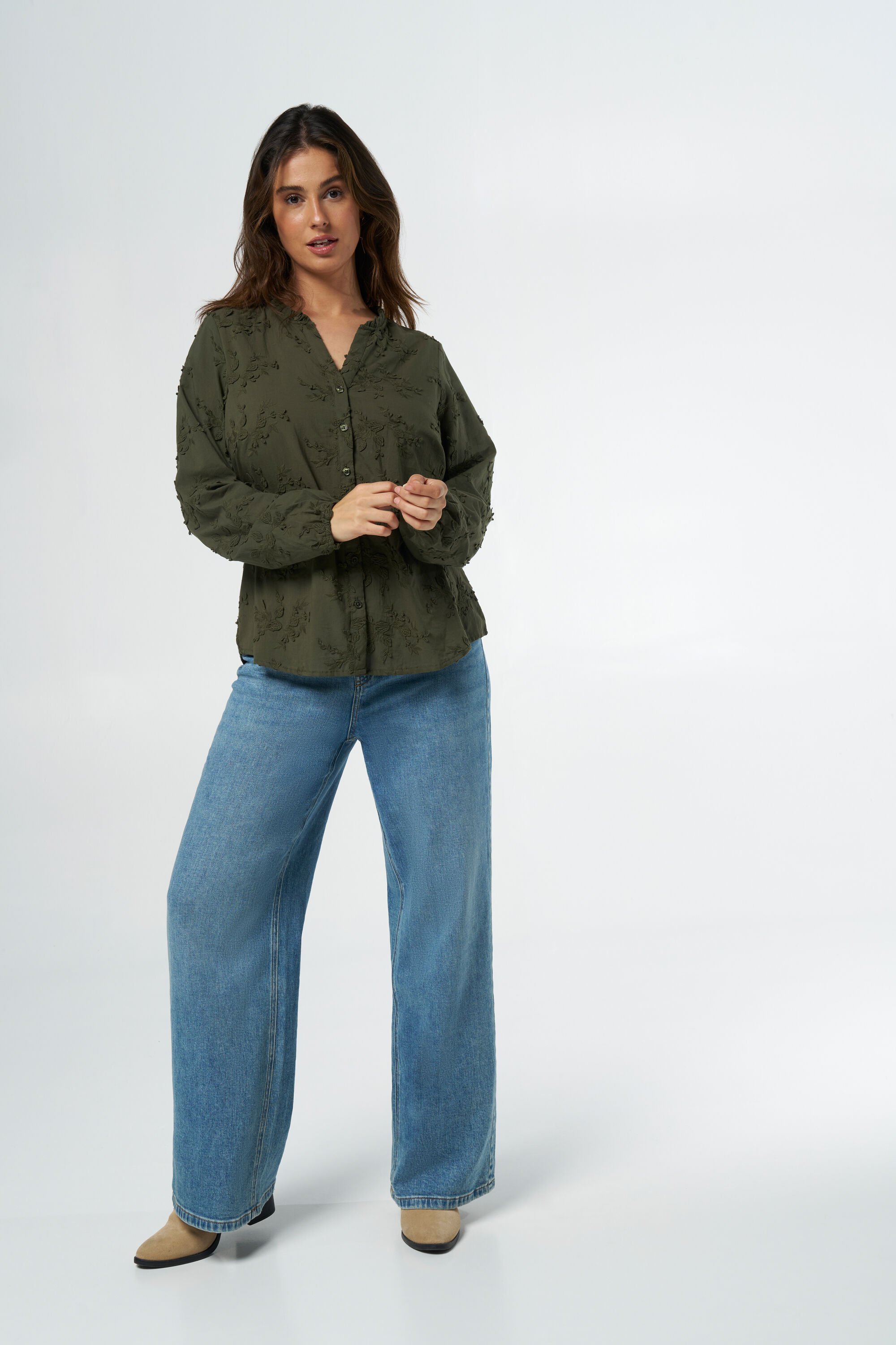 Blouse met borduursel image number 5