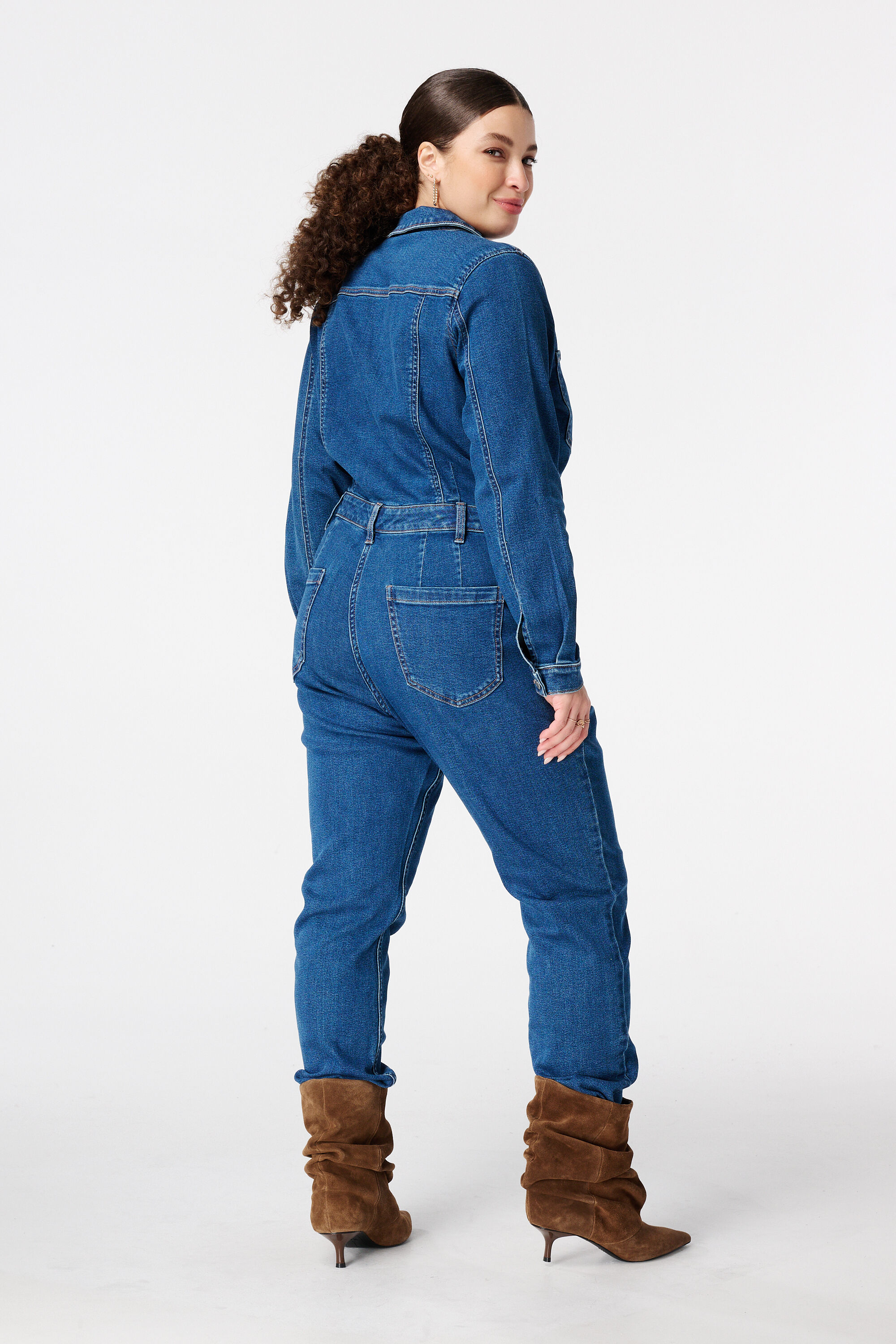 Denim jumpsuit image number 3