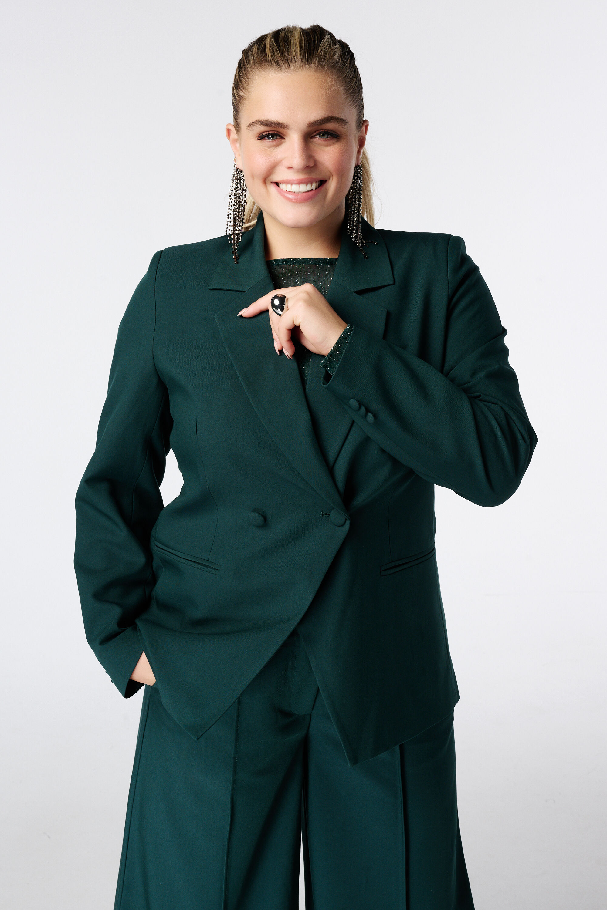 Double breasted blazer