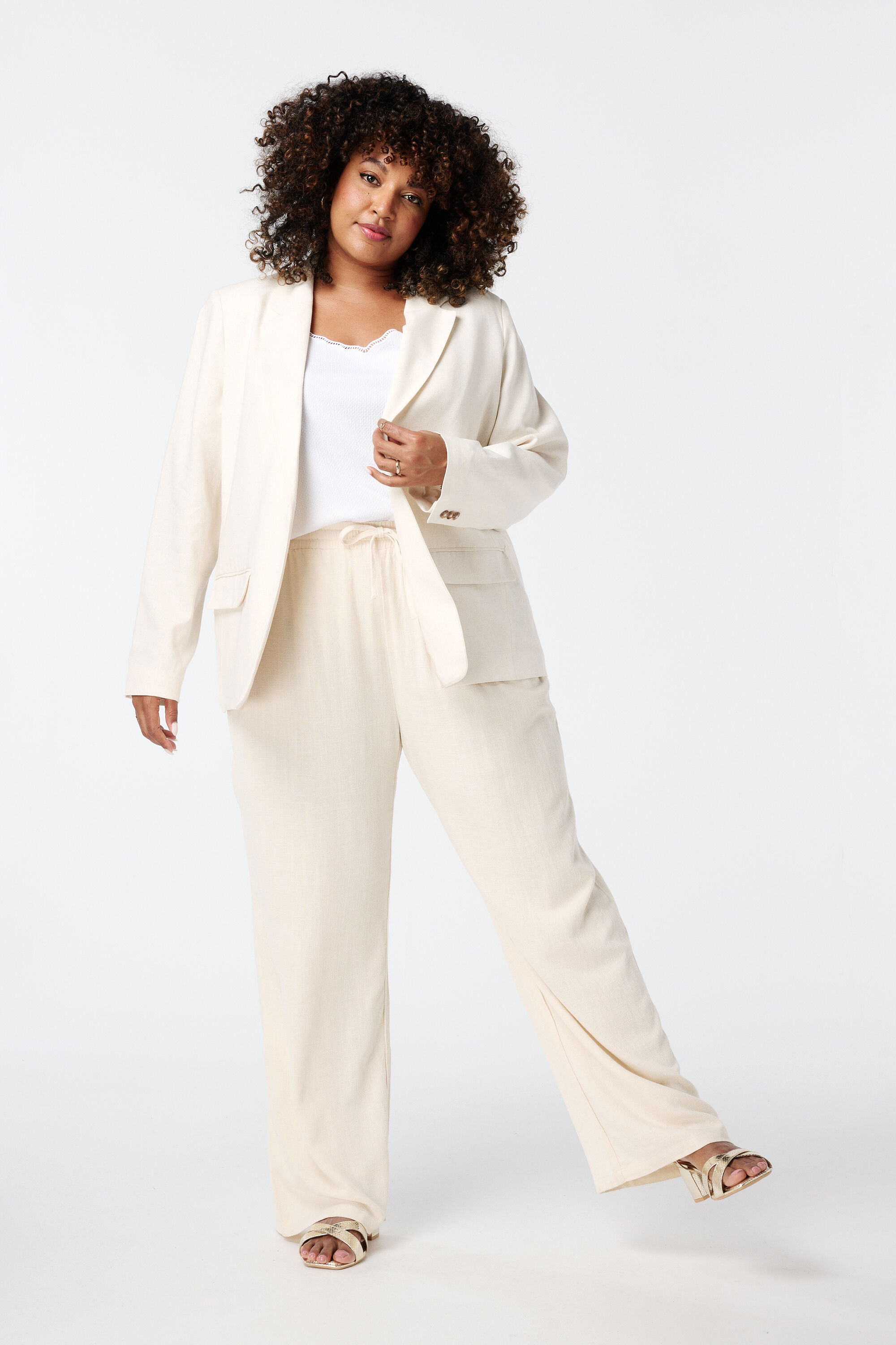 Broek met linnen image number 6