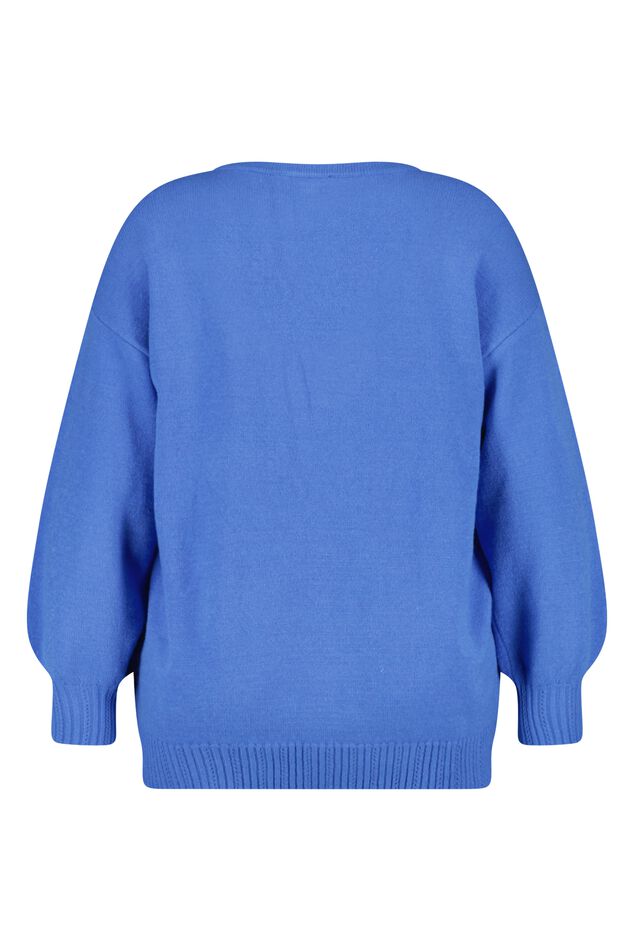 Dames Fijn gebreide trui met v-hals | MS Mode Dames Fijn gebreide trui met v-hals | MS Mode
