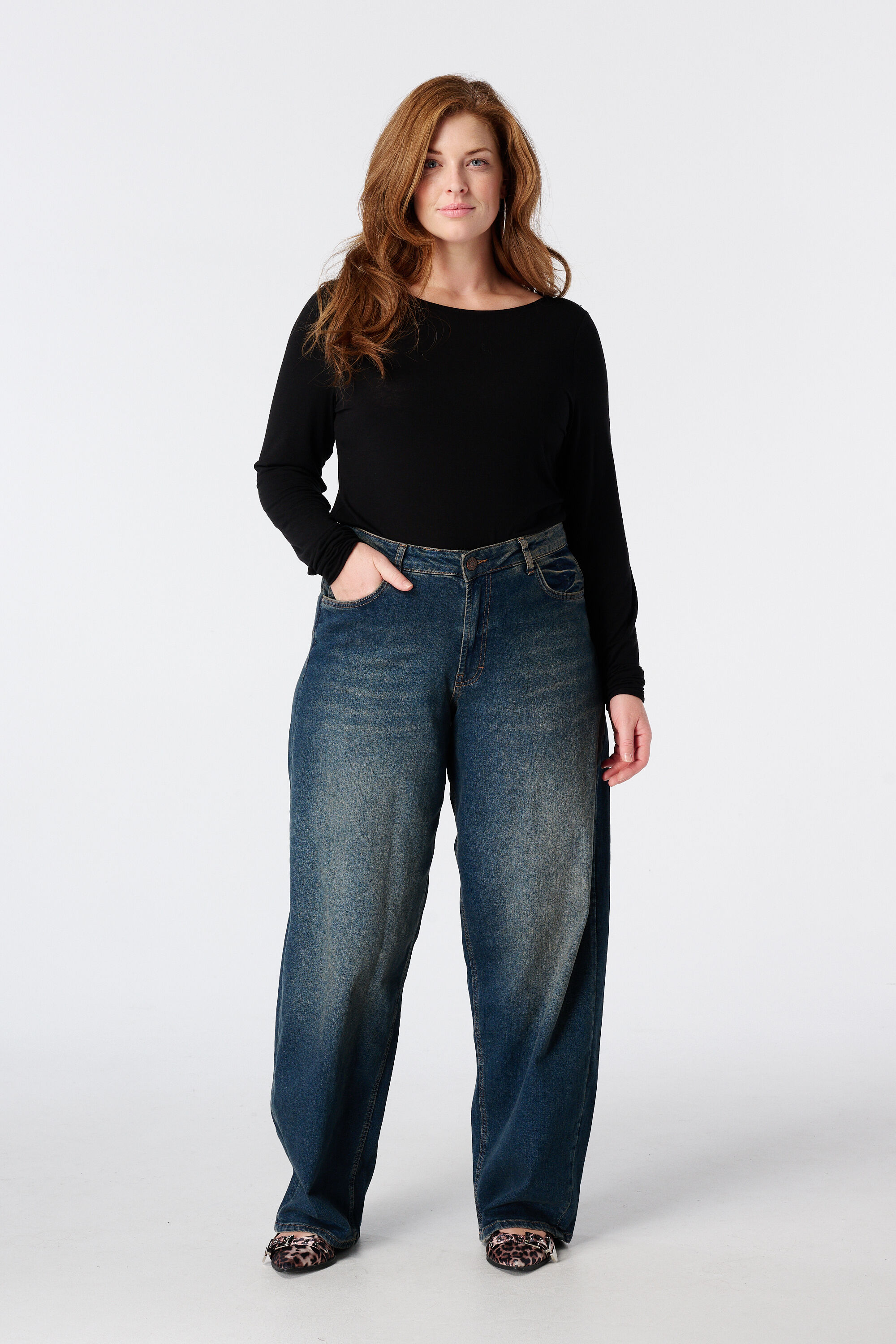 Barrel jeans